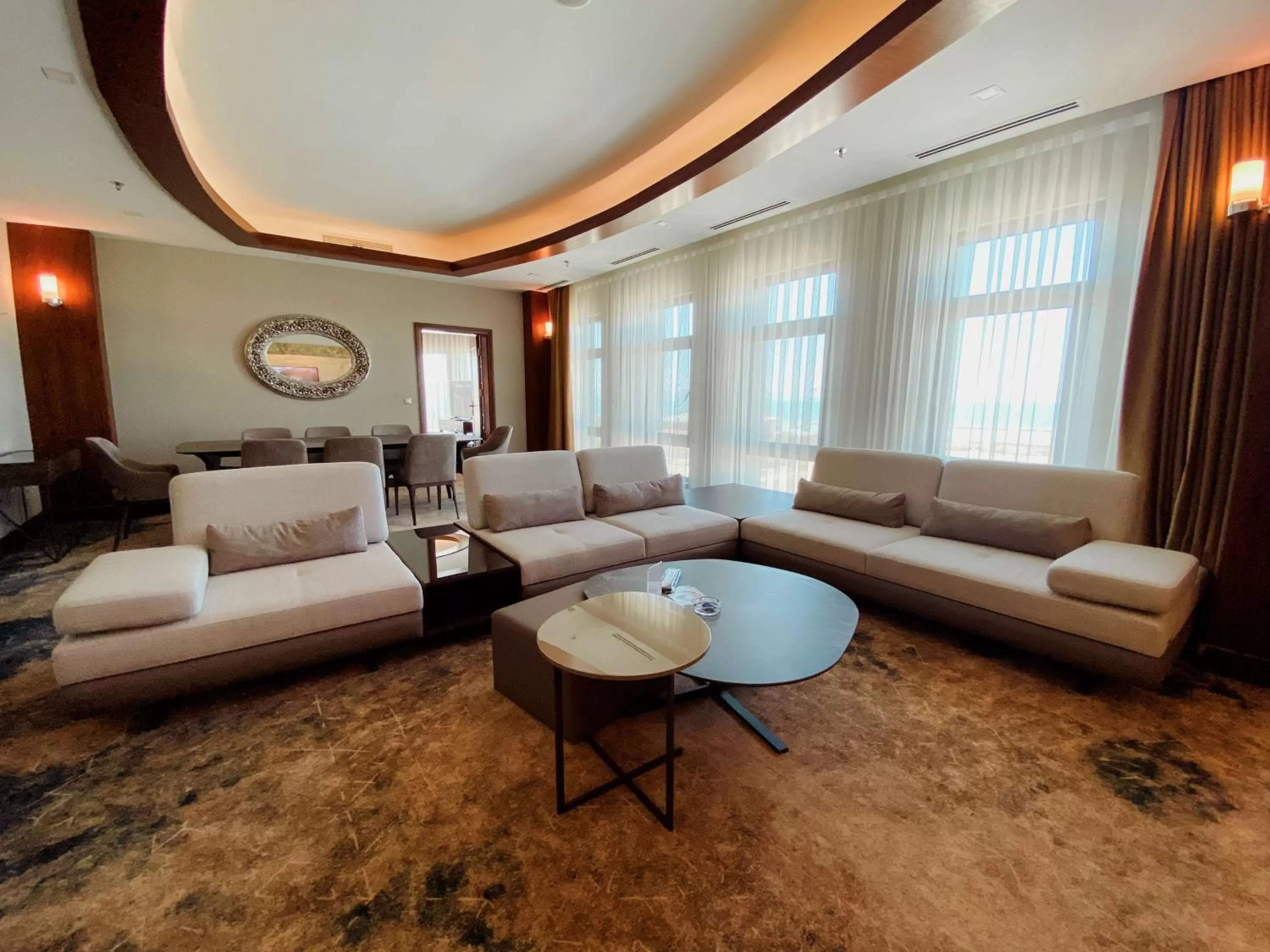 Living room in Doubletree by Hilton Van