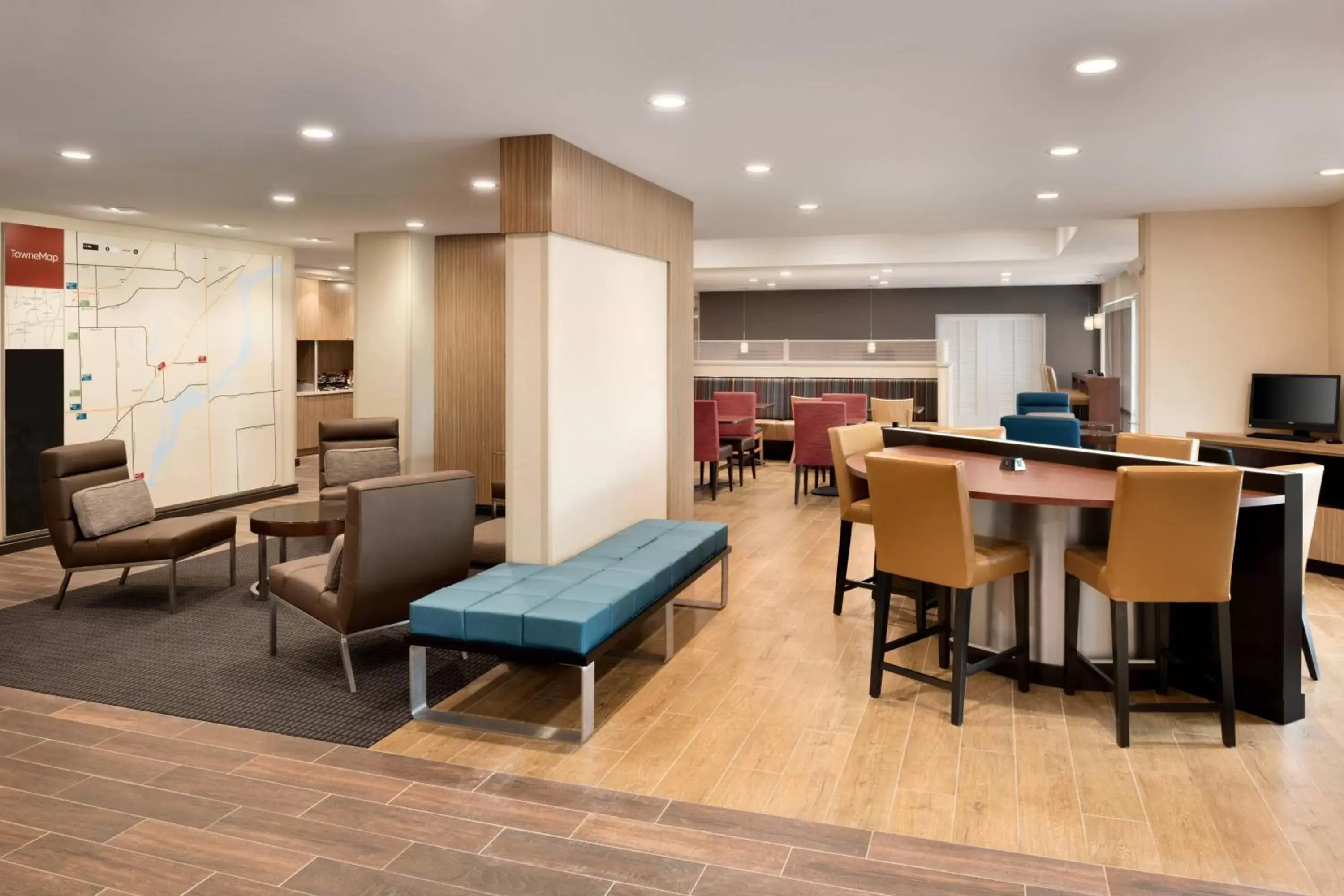 Lobby or reception in TownePlace Suites by Marriott Joliet Minooka