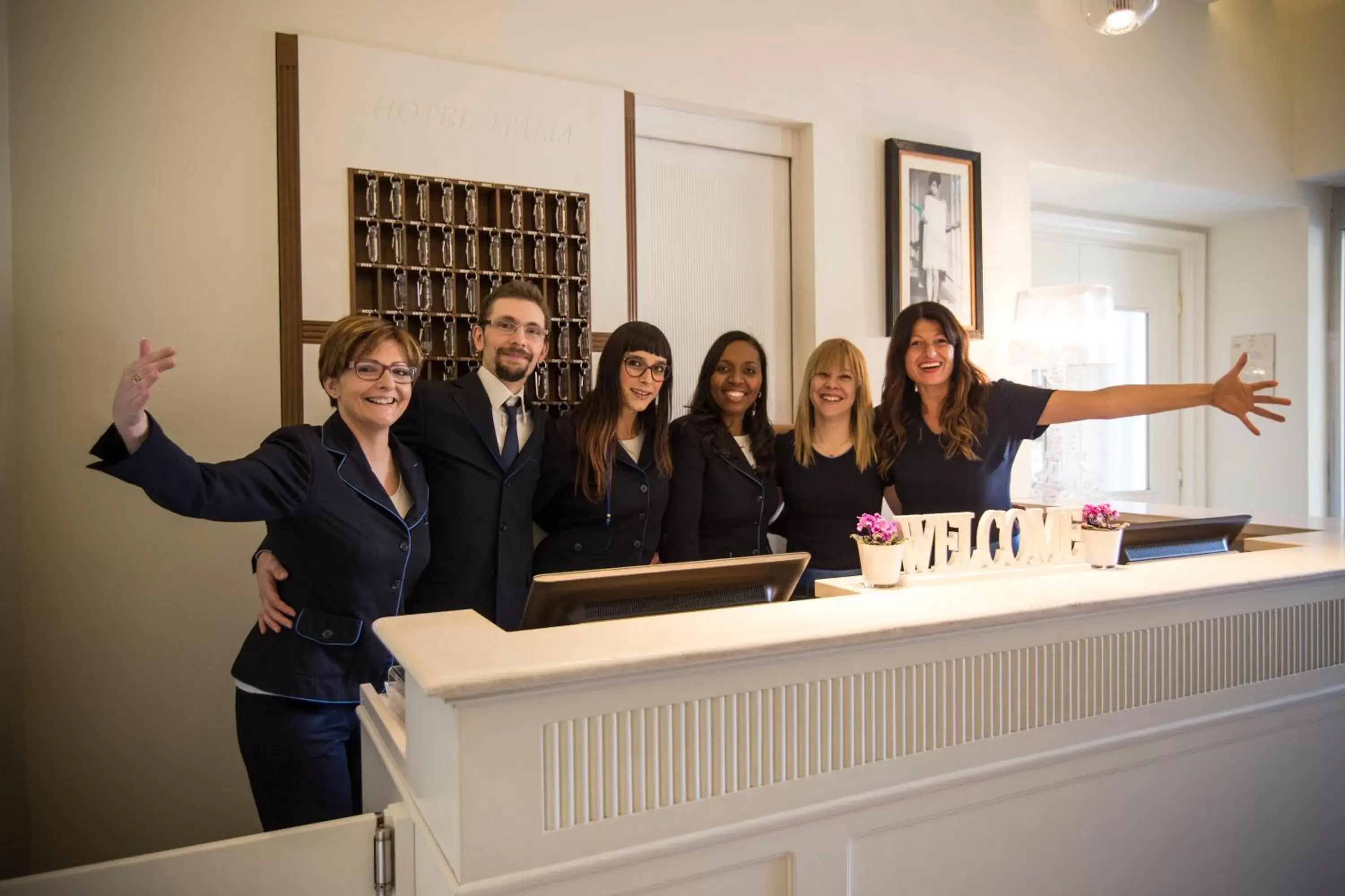 Staff in Hotel Italia