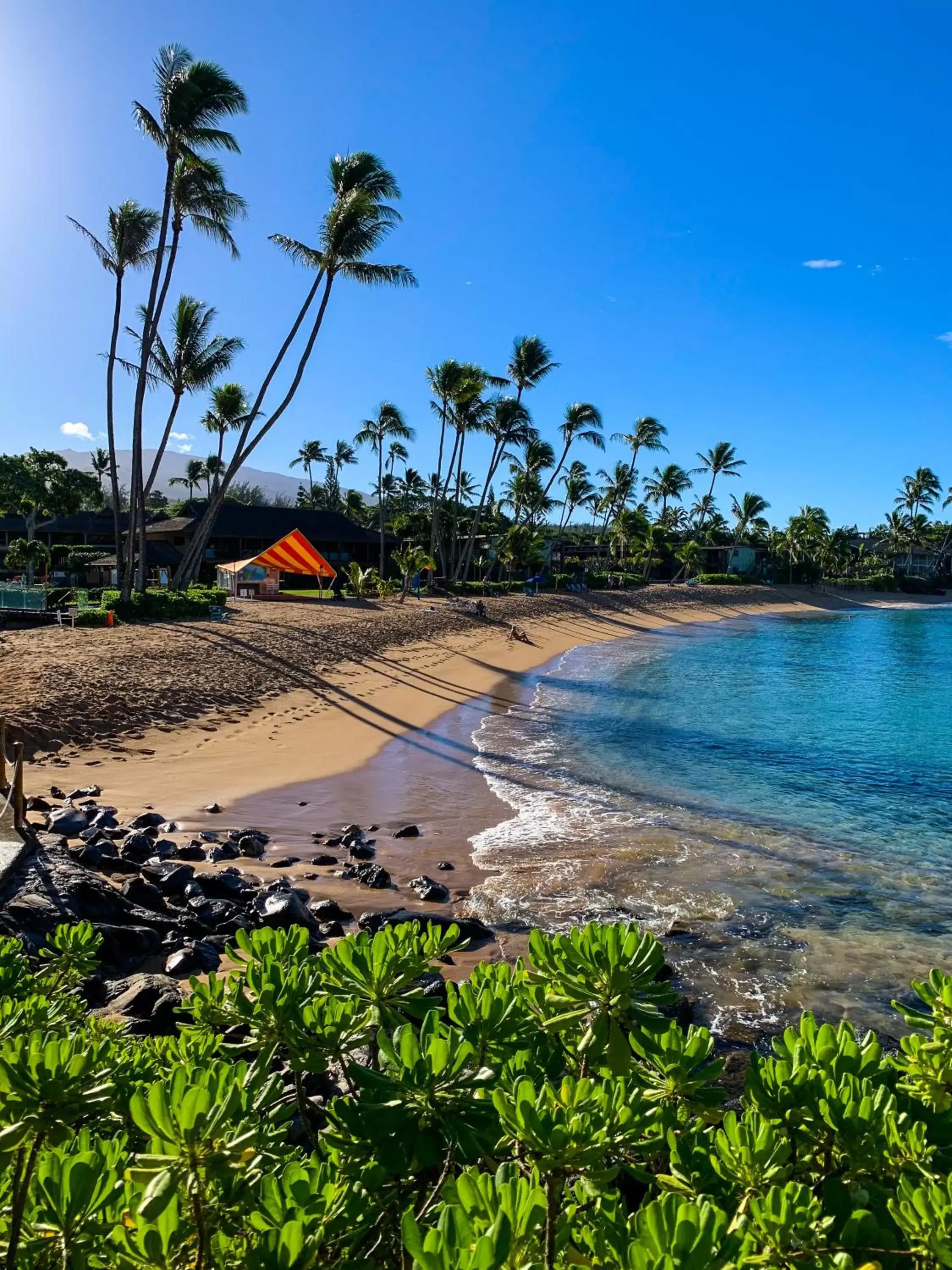 Beach in Napili Village Hotel