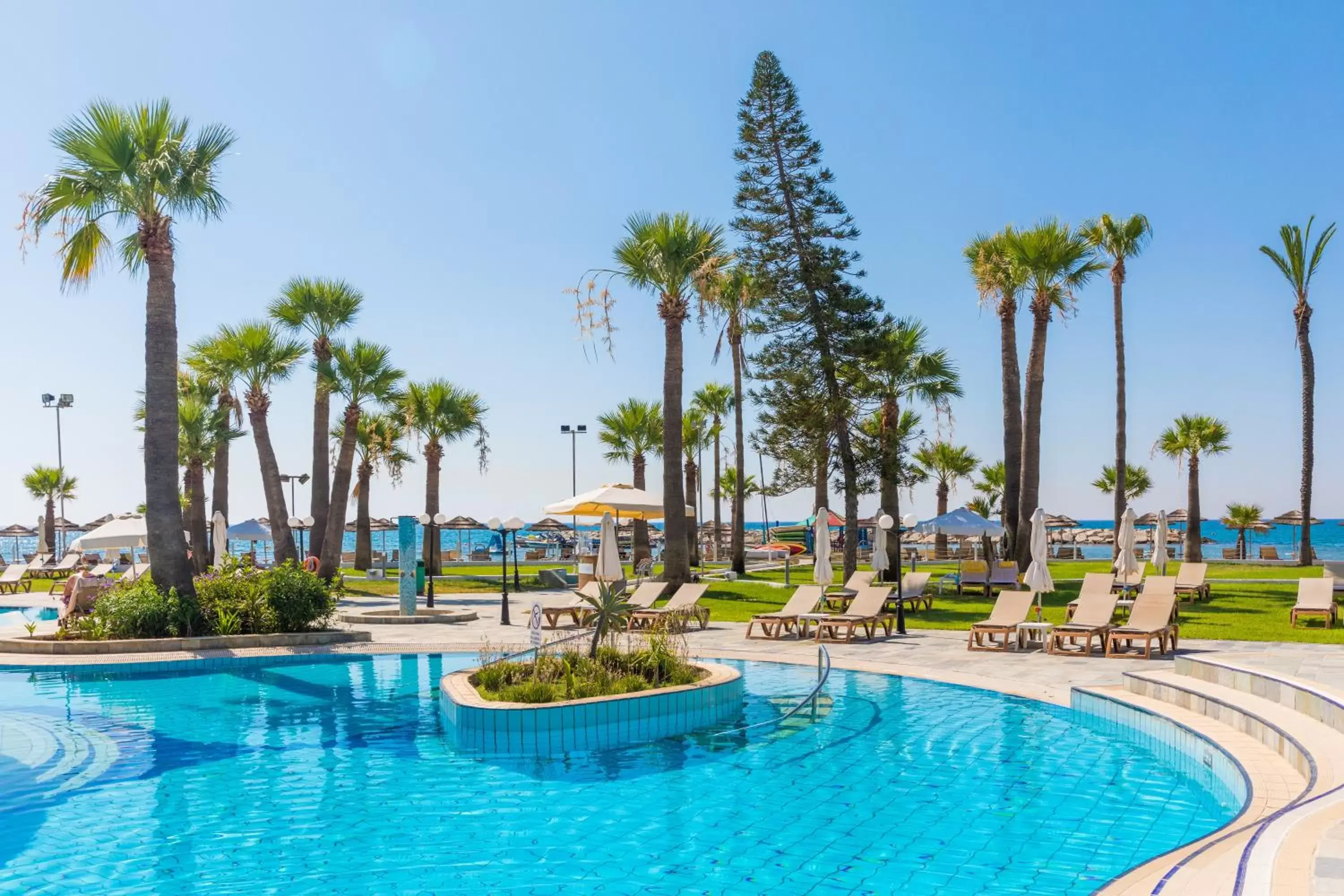 Swimming Pool in Golden Bay Beach Hotel
