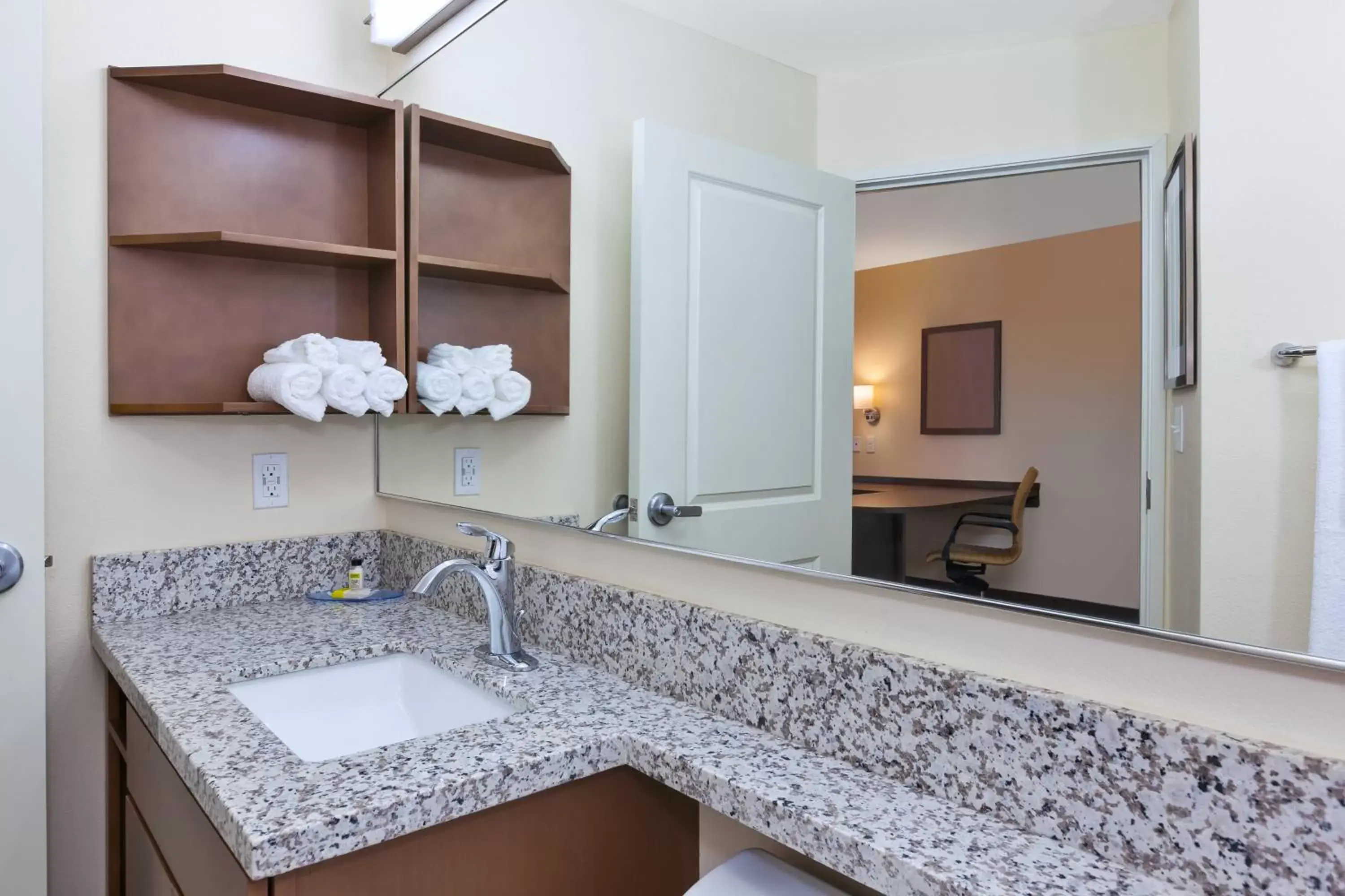 Bathroom in Candlewood Suites Louisville - NE Downtown Area, an IHG Hotel