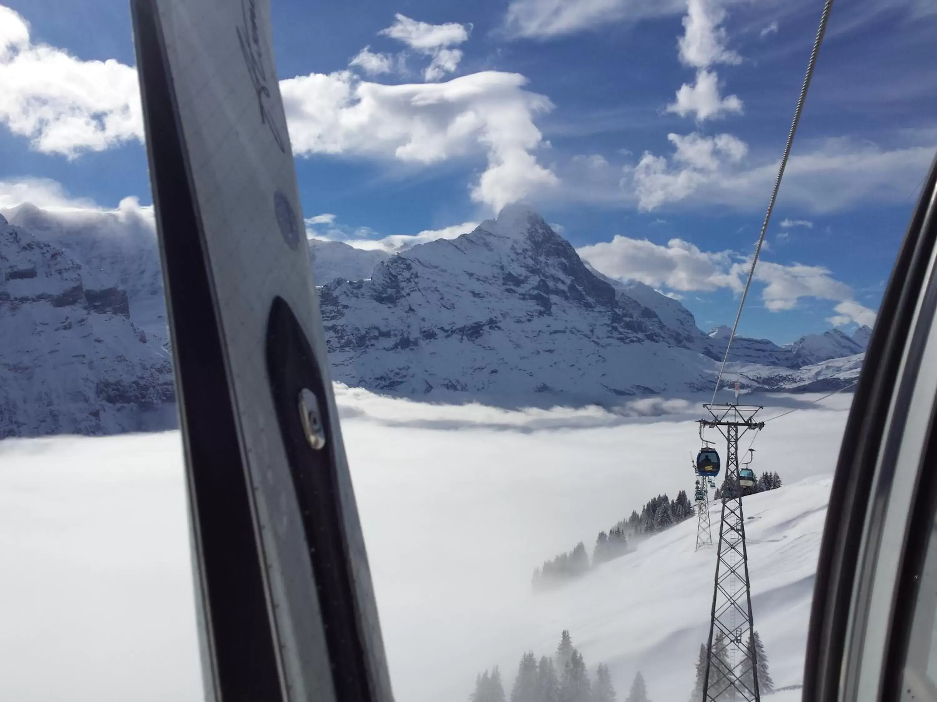 Skiing, Winter in Hotel Tschuggen