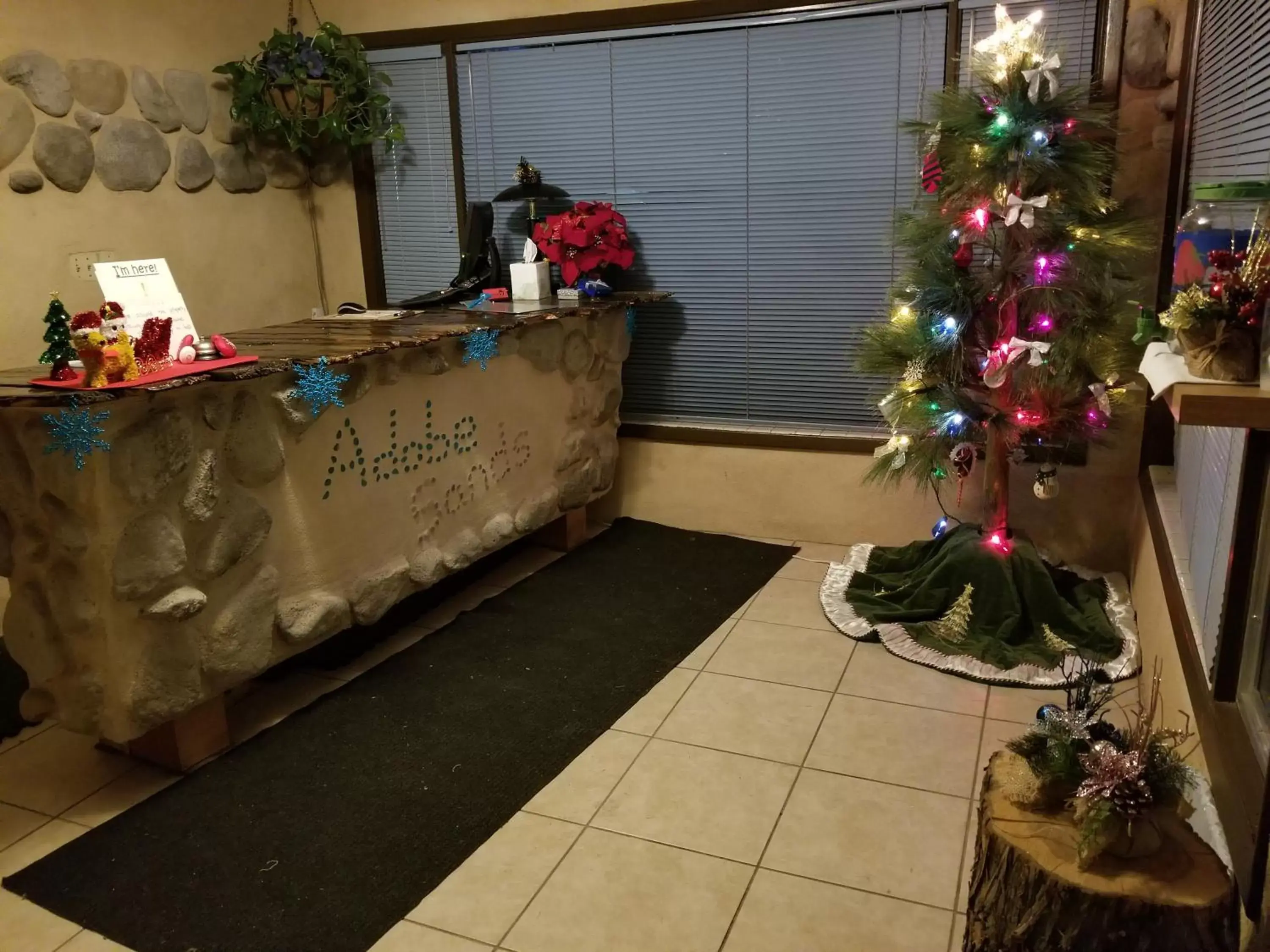 Lobby/Reception in Adobe Sands Motel
