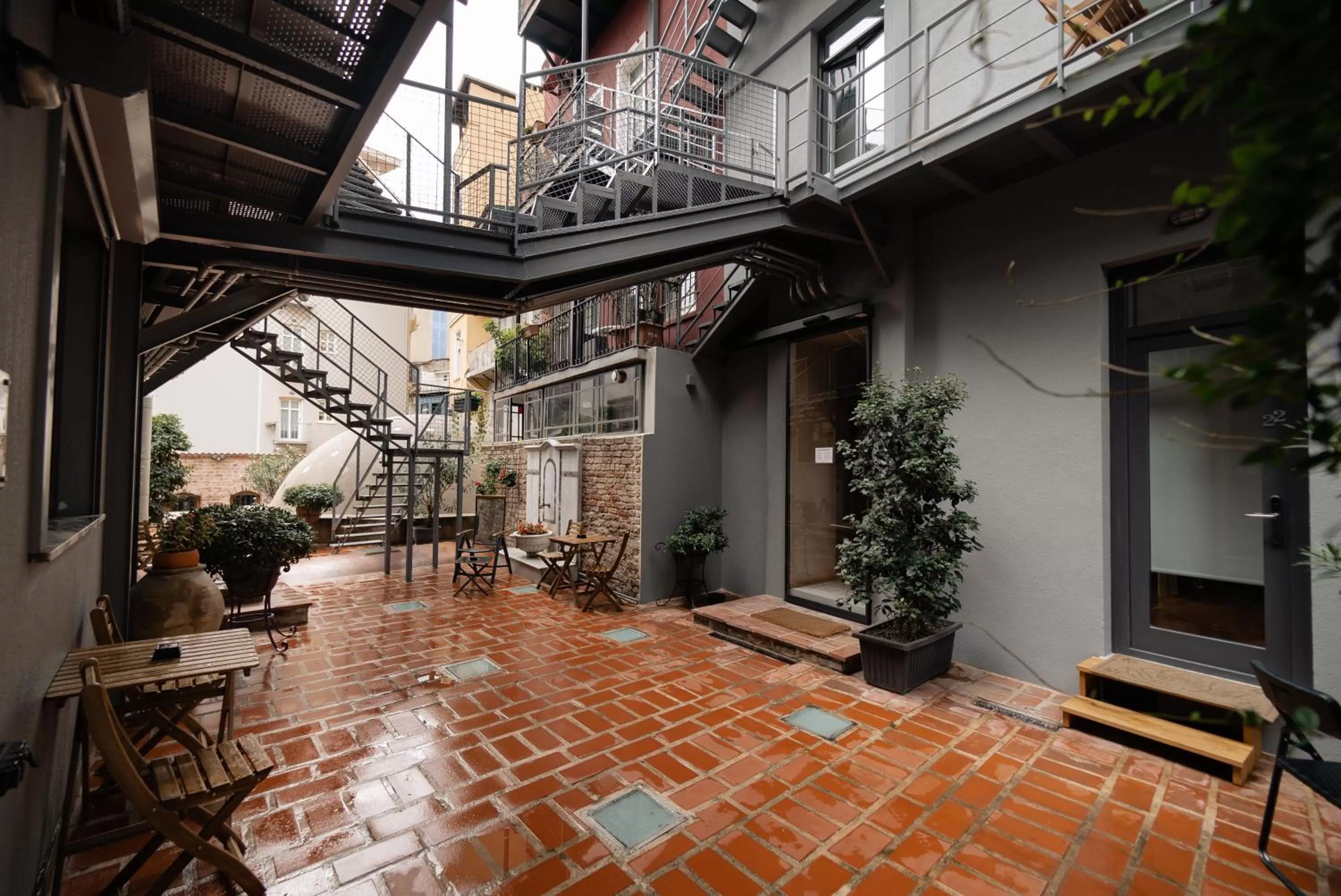 Balcony/Terrace in Hammamhane Hotel