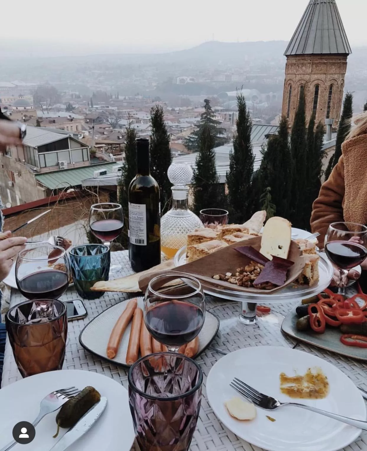 Patio in Castle in Old Town