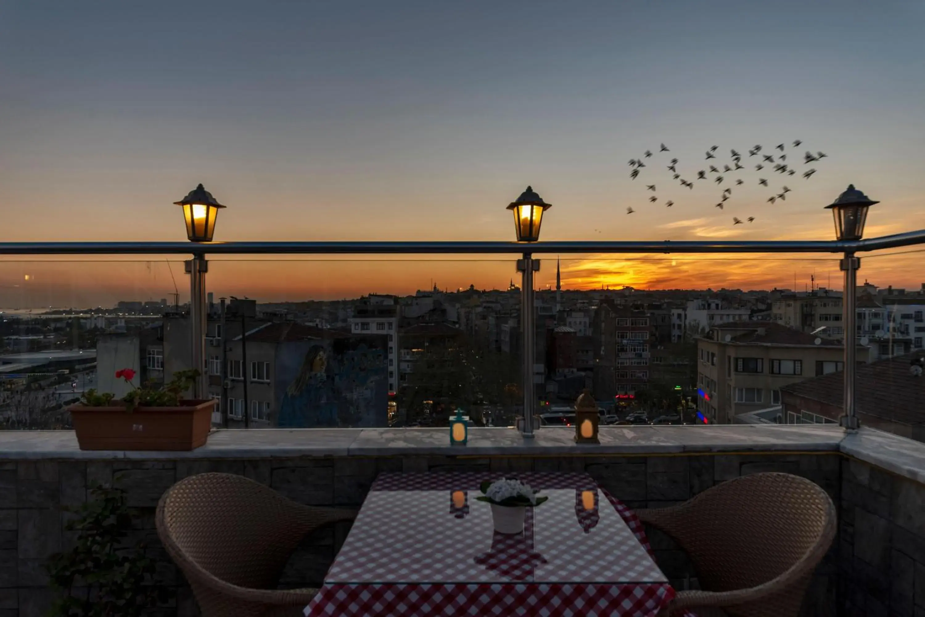 Balcony/Terrace in Erbazlar Hotel