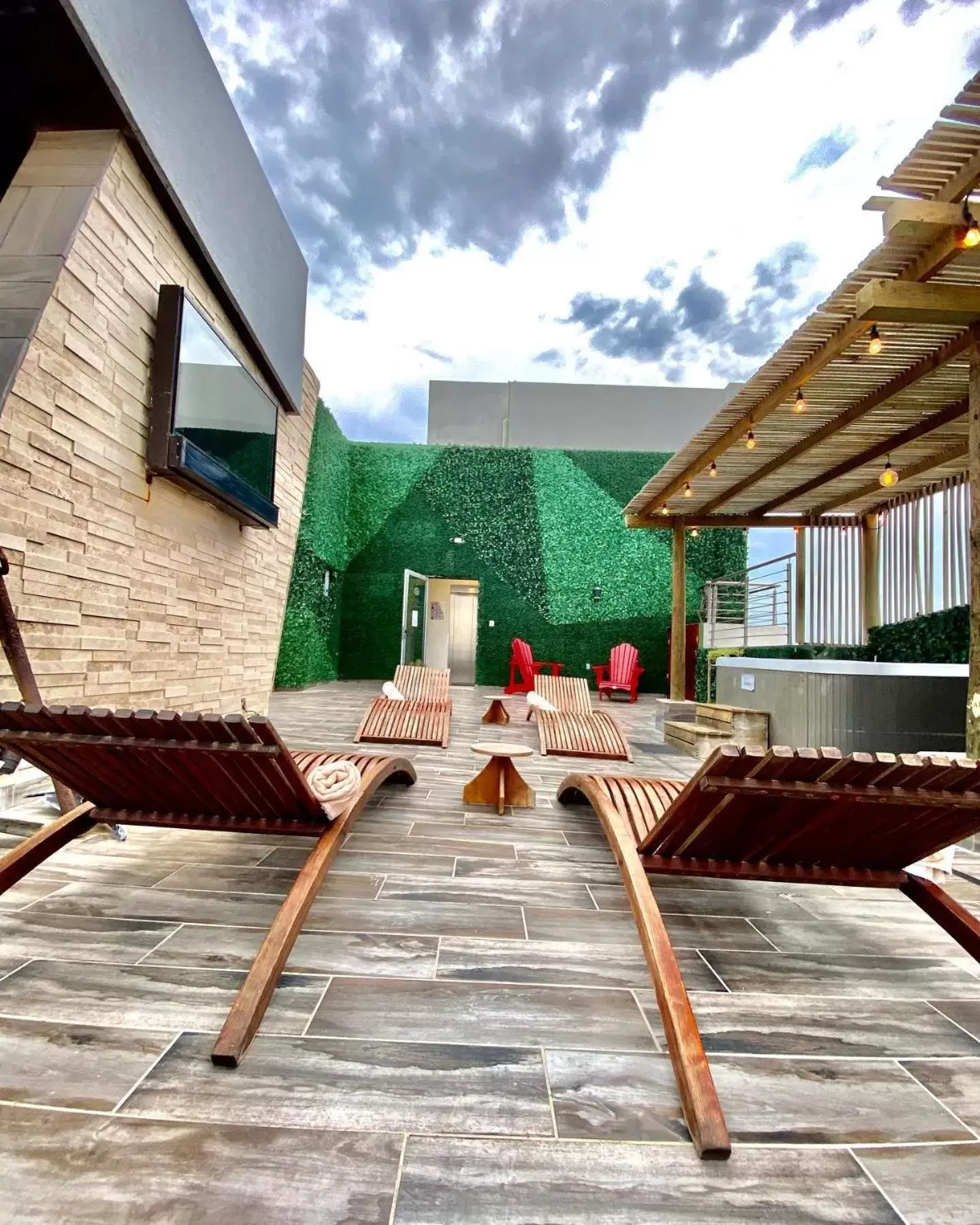 Balcony/Terrace in Hotel Clipperton