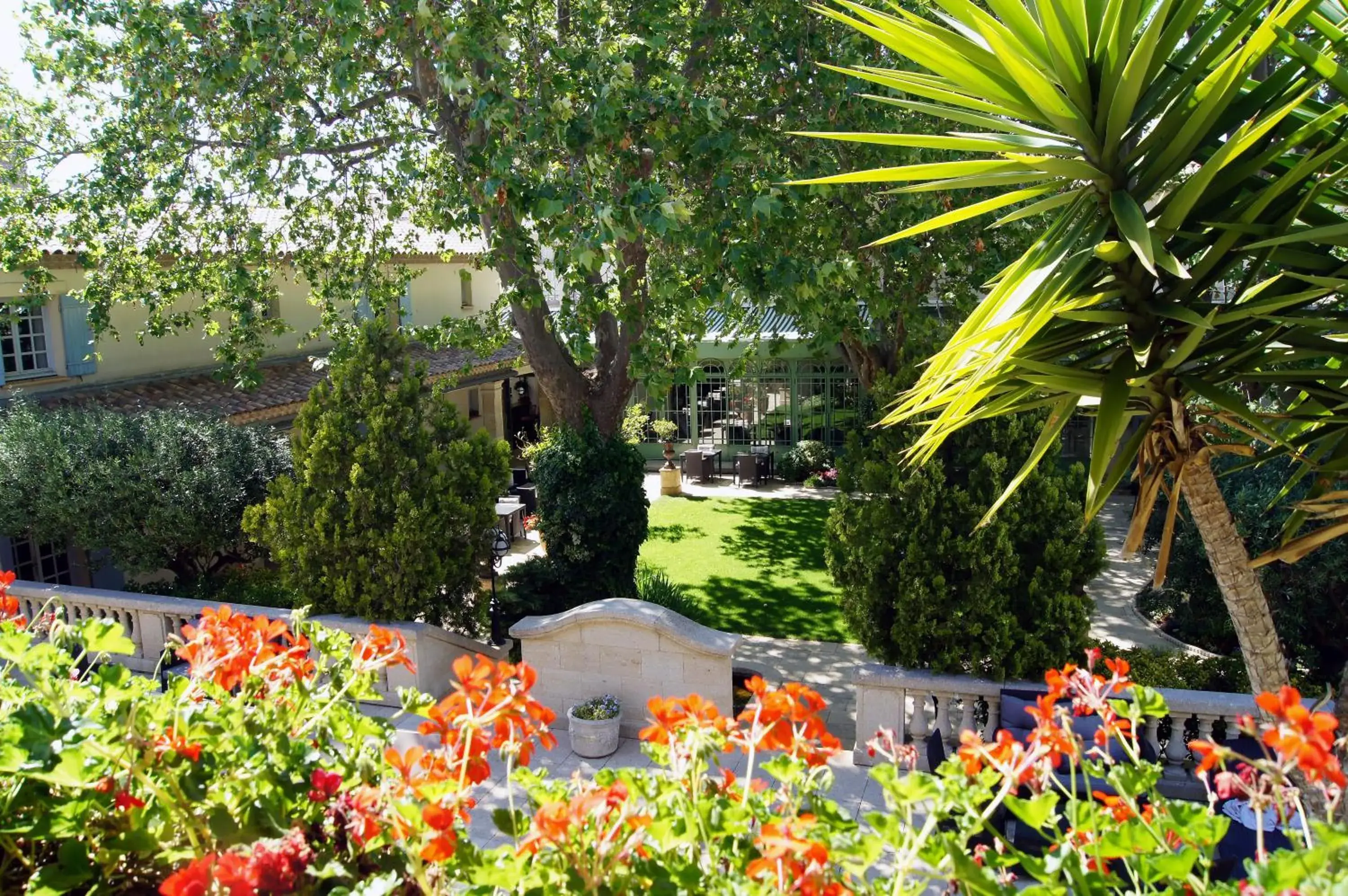 Garden in La Villa Mazarin