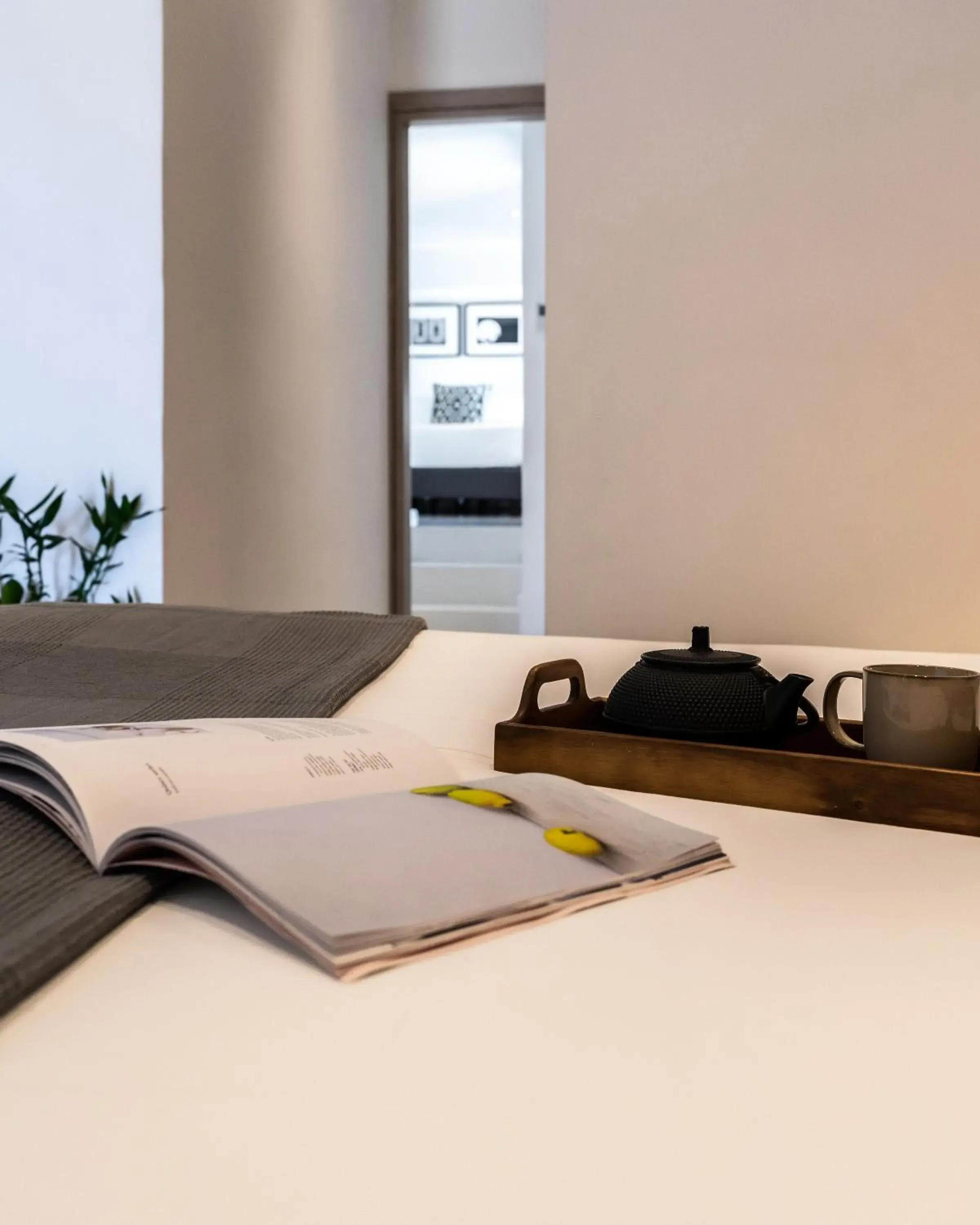 Decorative detail, Bed in Melo Athens Decorative detail, Bed in Melo Athens