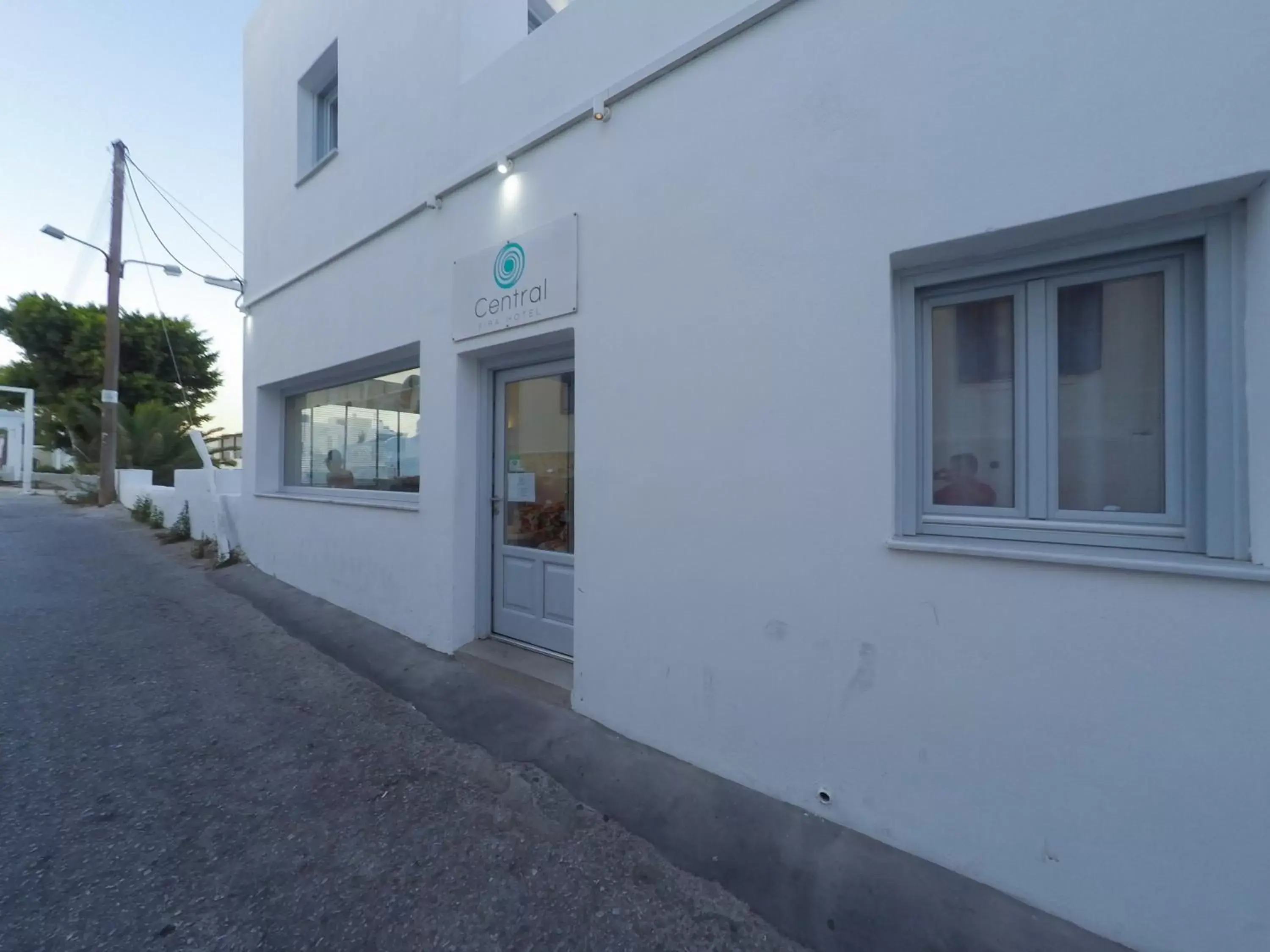 Facade/Entrance in Central Fira Suites