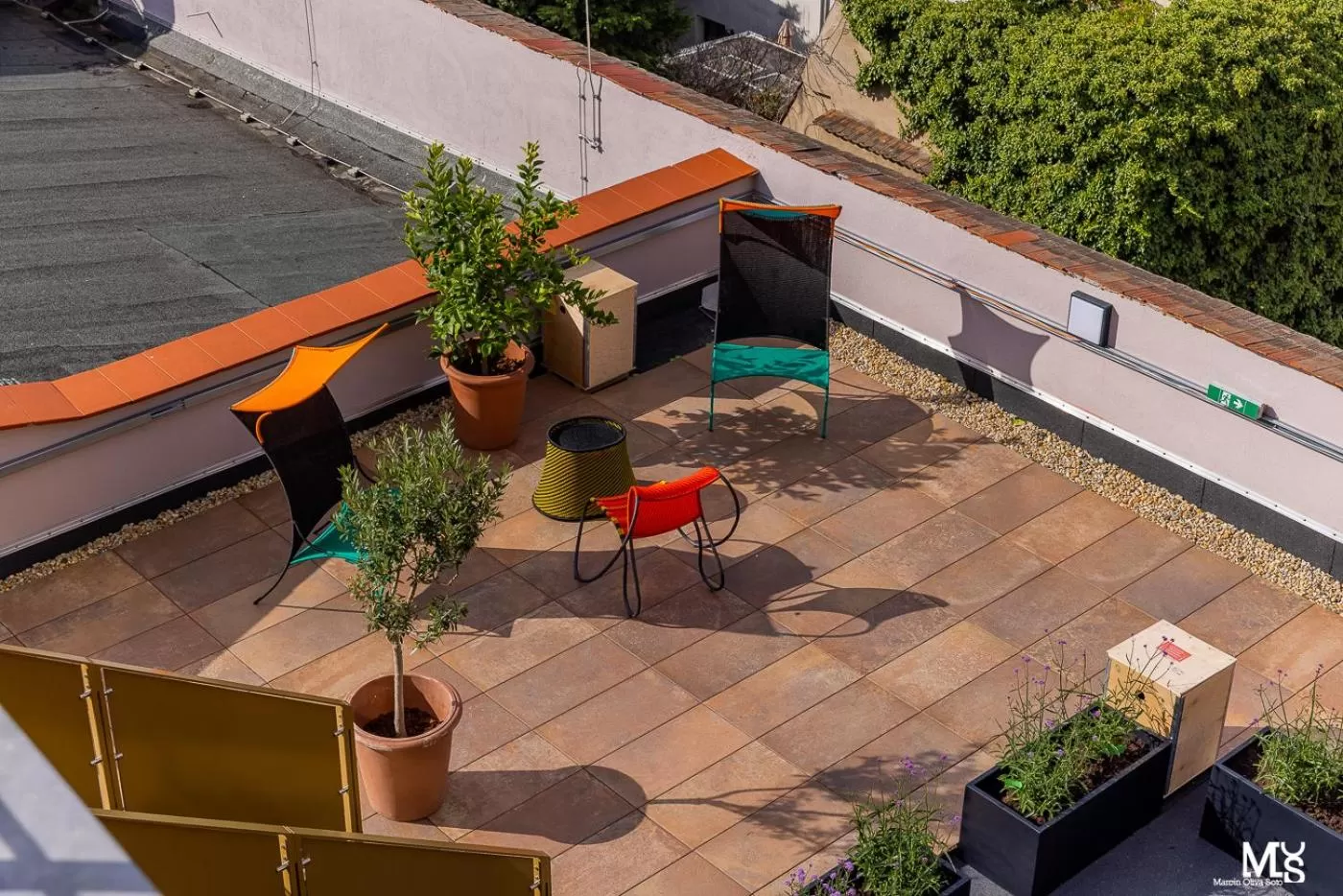Balcony/Terrace in Hotel Sonne