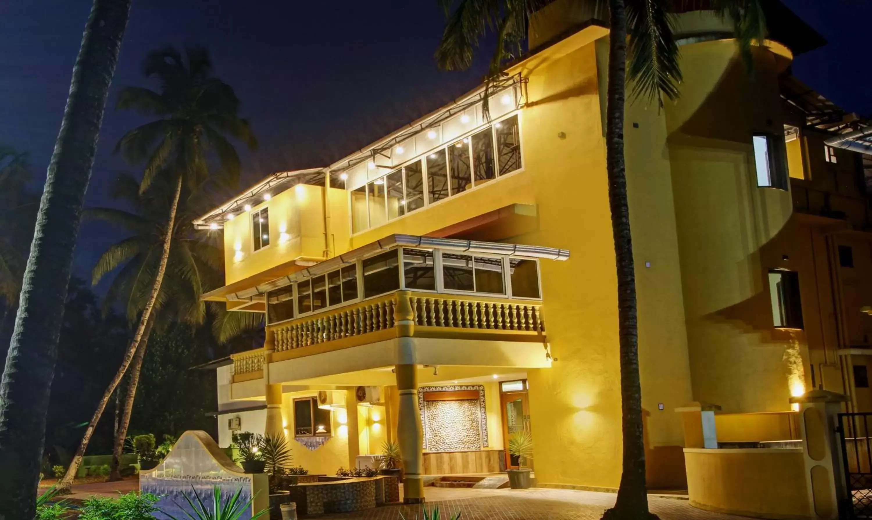 Property building in Treebo Majestic Palms, 2 Km From Colva Beach Property building in Treebo Majestic Palms, 2 Km From Colva Beach