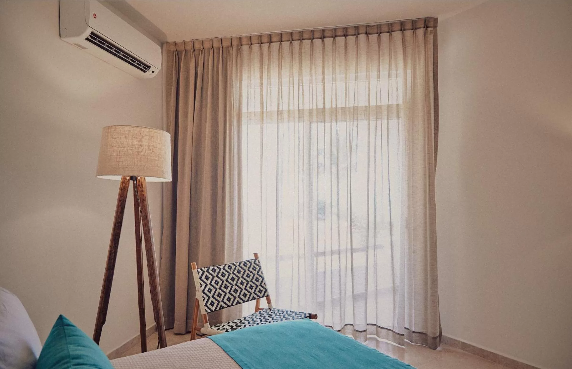 Decorative detail, Bed in Casa Altamar