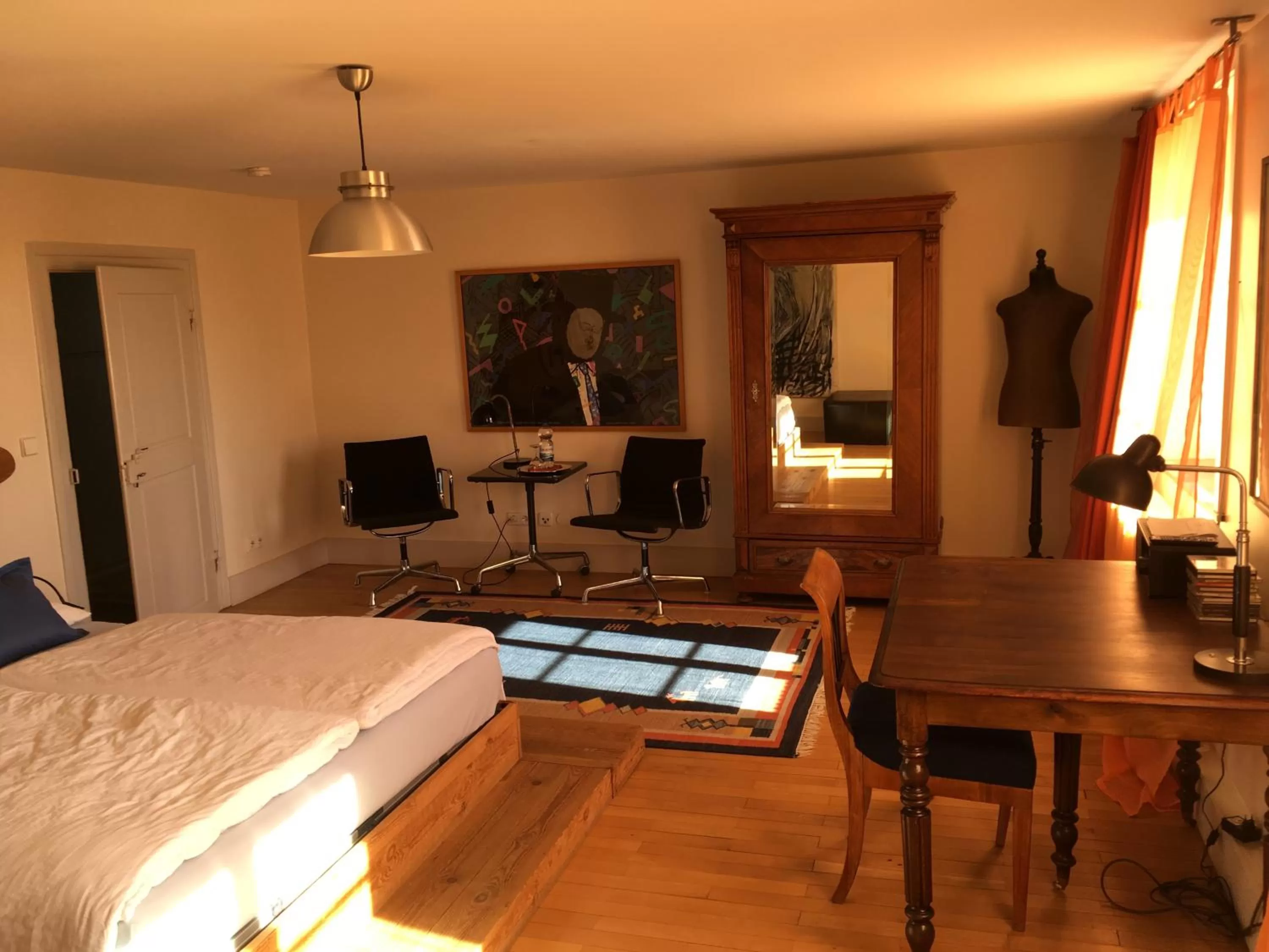 Bed in Nickhof B&B Resort