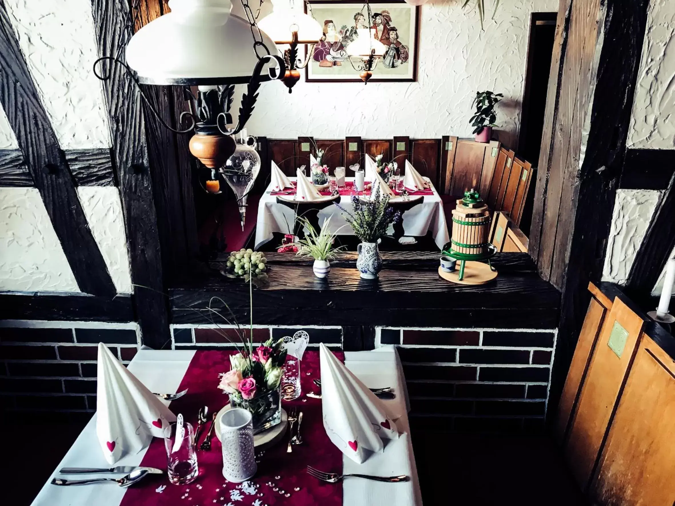 Dining area, Restaurant/Places to Eat in Brunnenhof Randersacker - das kleine Hotel