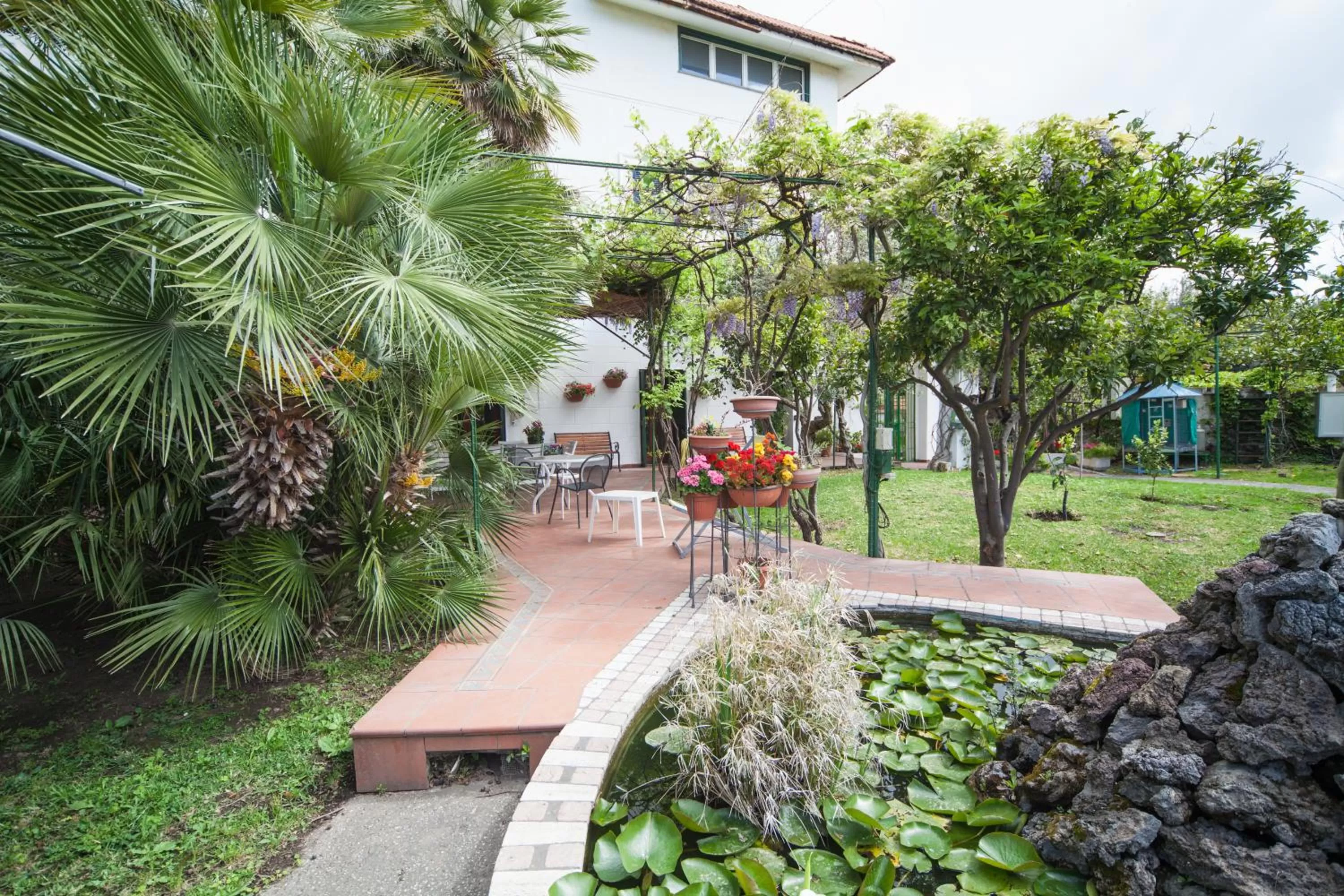 Patio in B&B Casina de Goyzueta