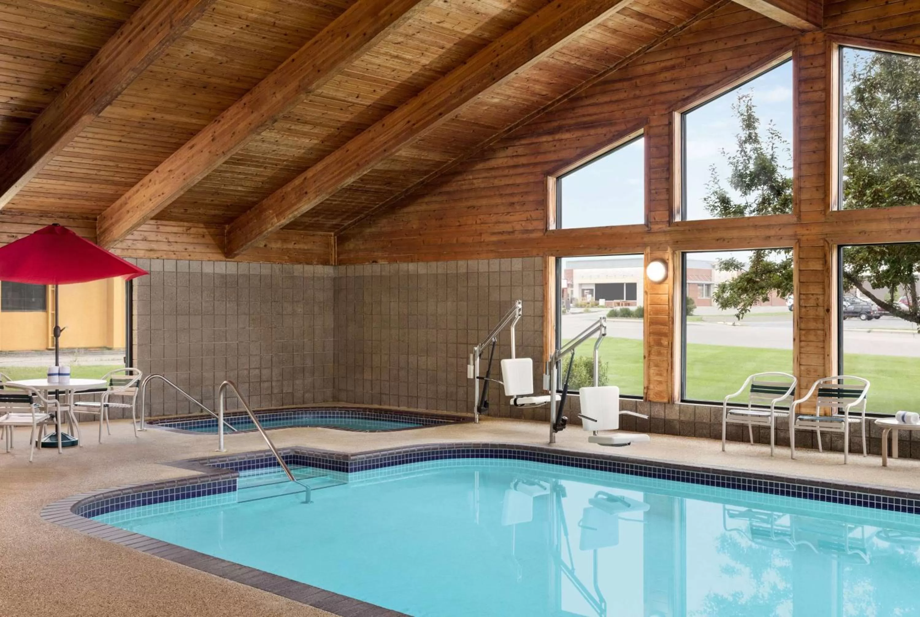 Swimming pool in AmericInn by Wyndham Bemidji