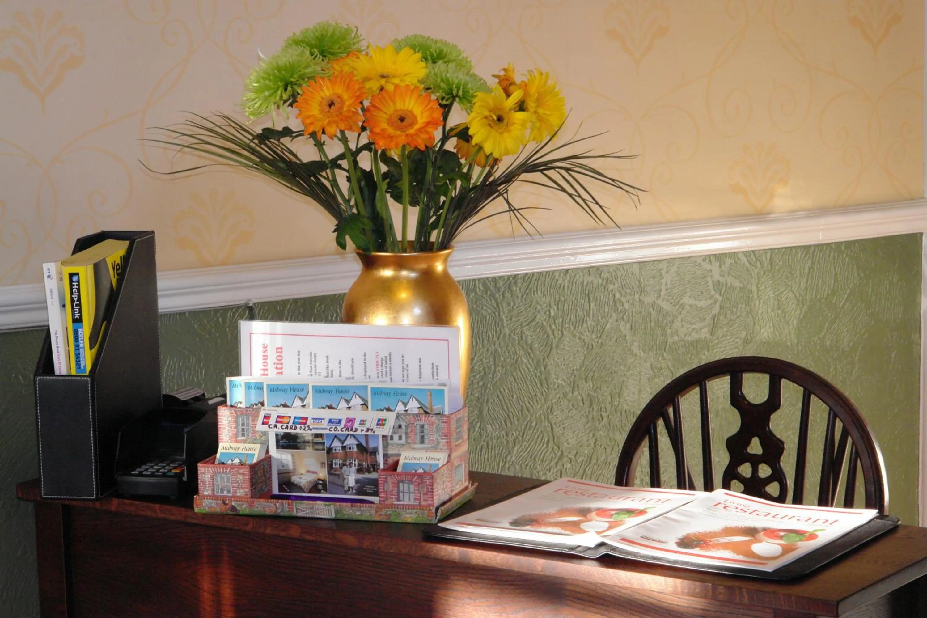 Lobby or reception in Midway Guest House