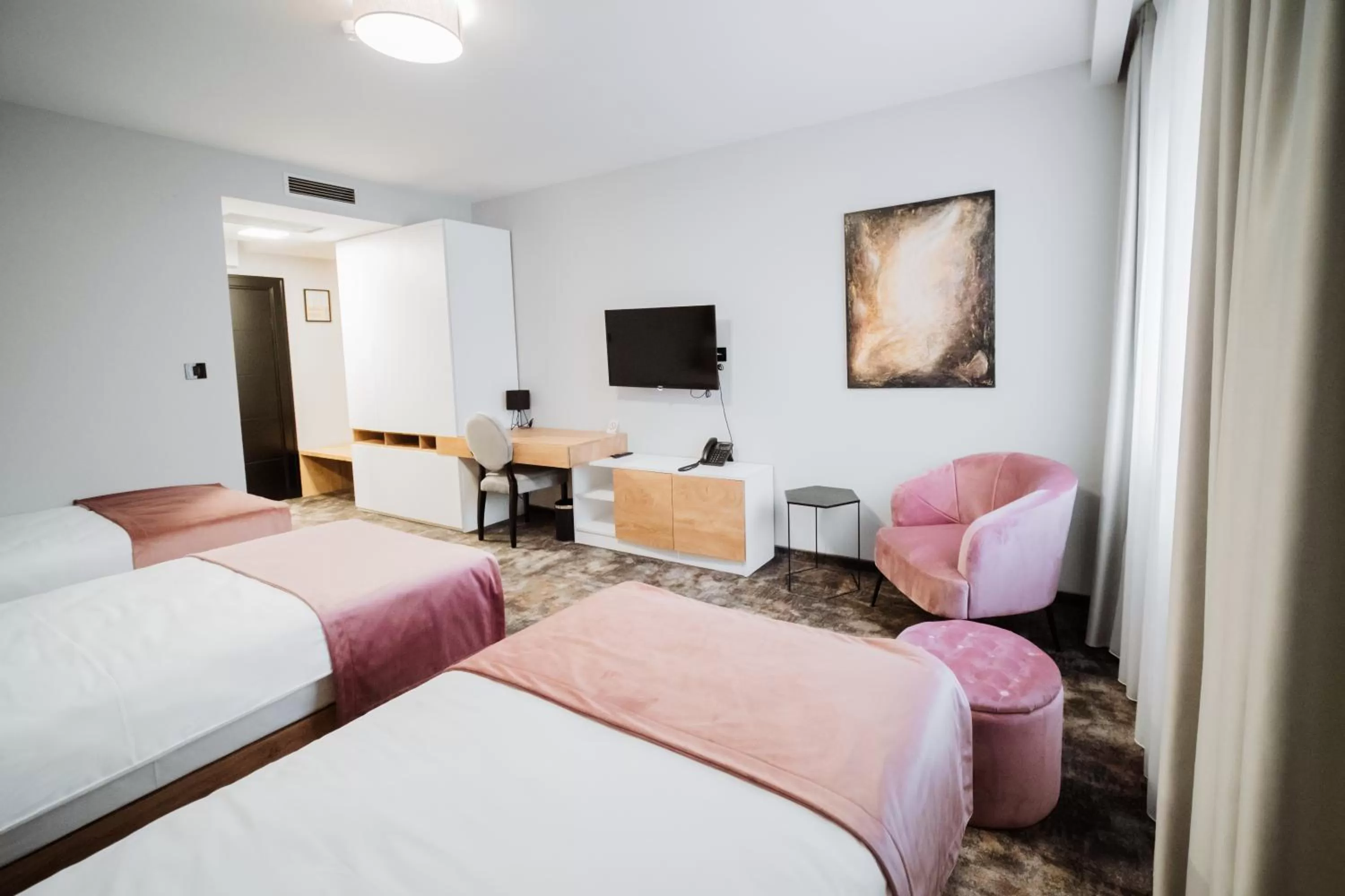 Photo of the whole room, Bed in Hotel Barcode Wellness & Spa