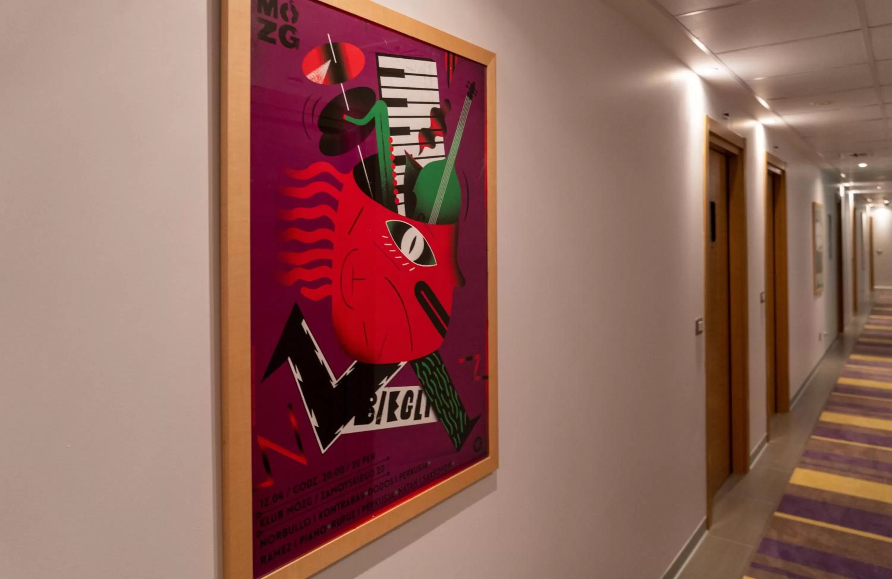 Decorative detail in NYX Hotel Milan by Leonardo Hotels