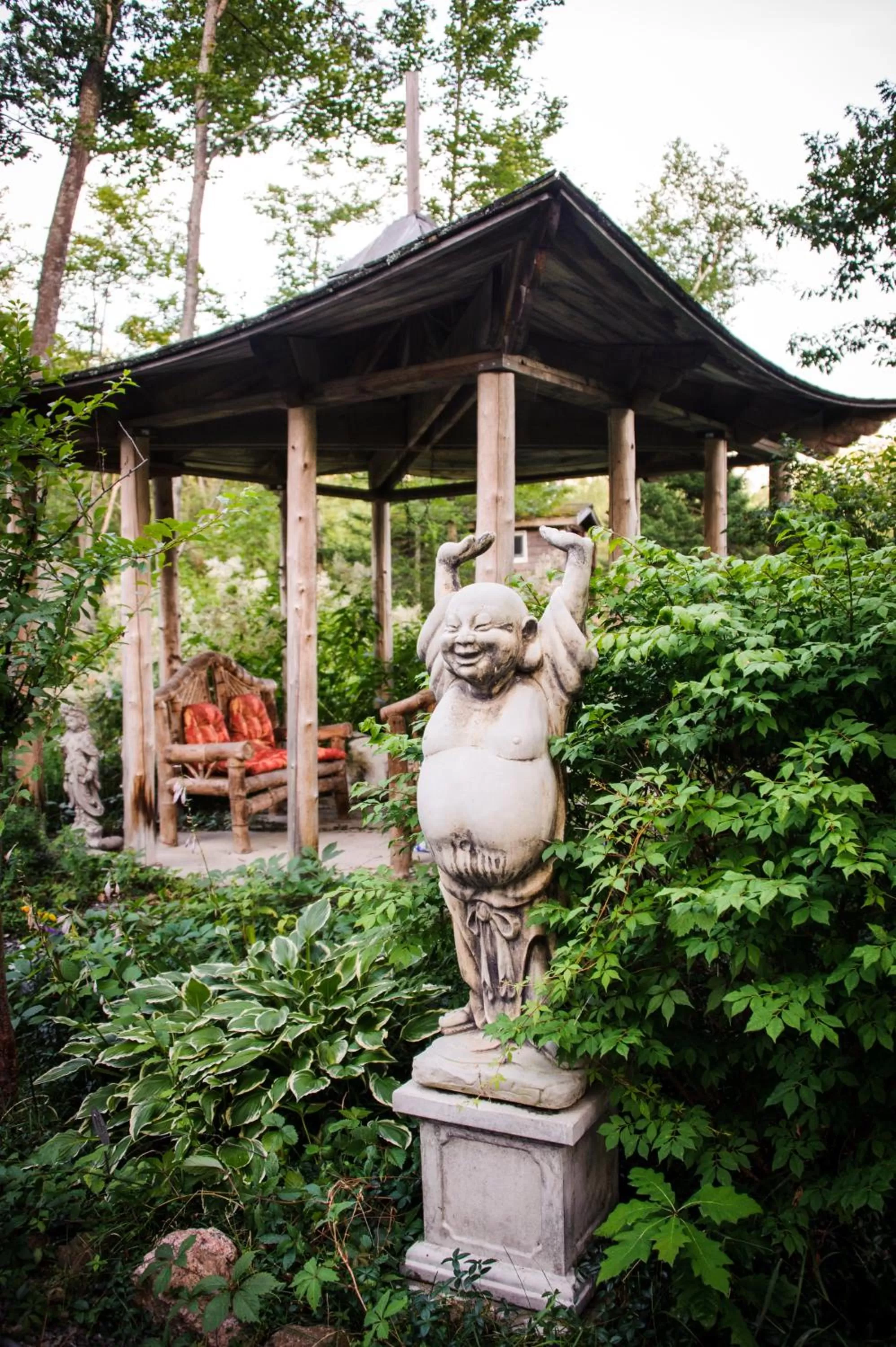 Patio in Shambhala Bed and Breakfast