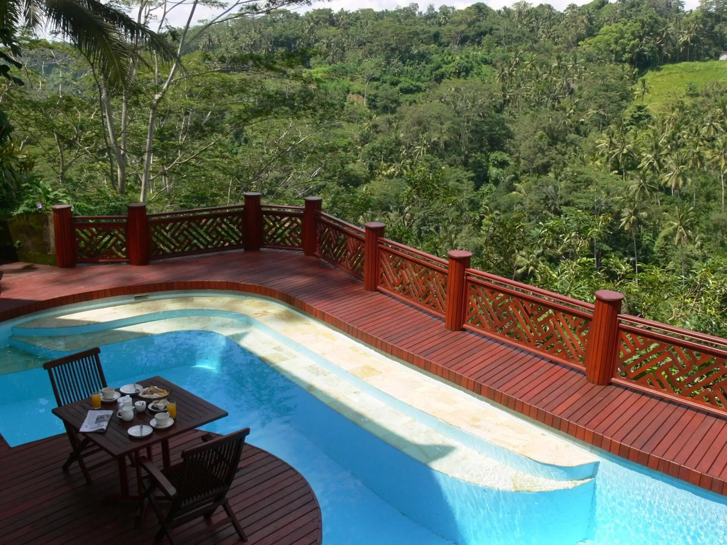 Swimming Pool in Kupu Kupu Barong Villas and Tree Spa by L’OCCITANE