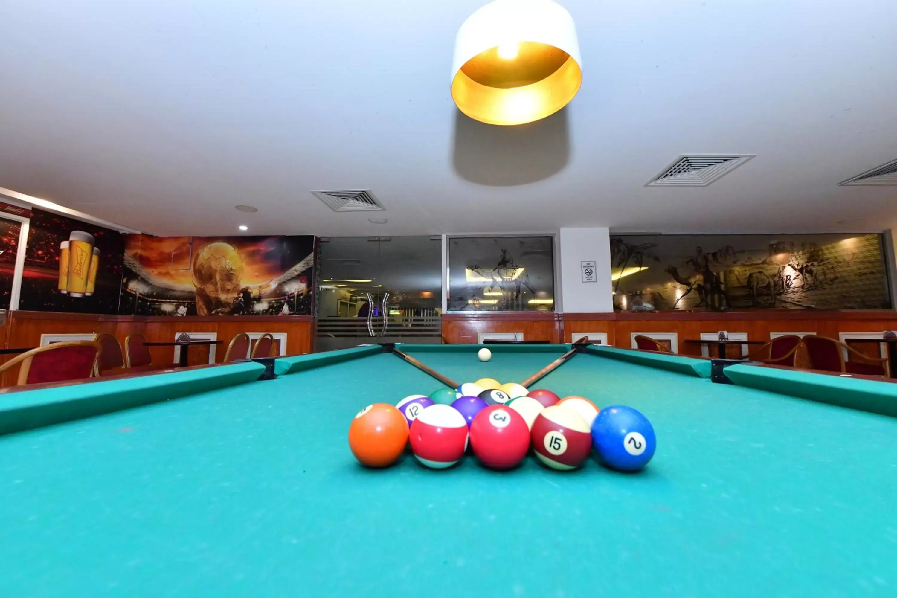 Billiard, Billiards in Al Bahjah Hotel