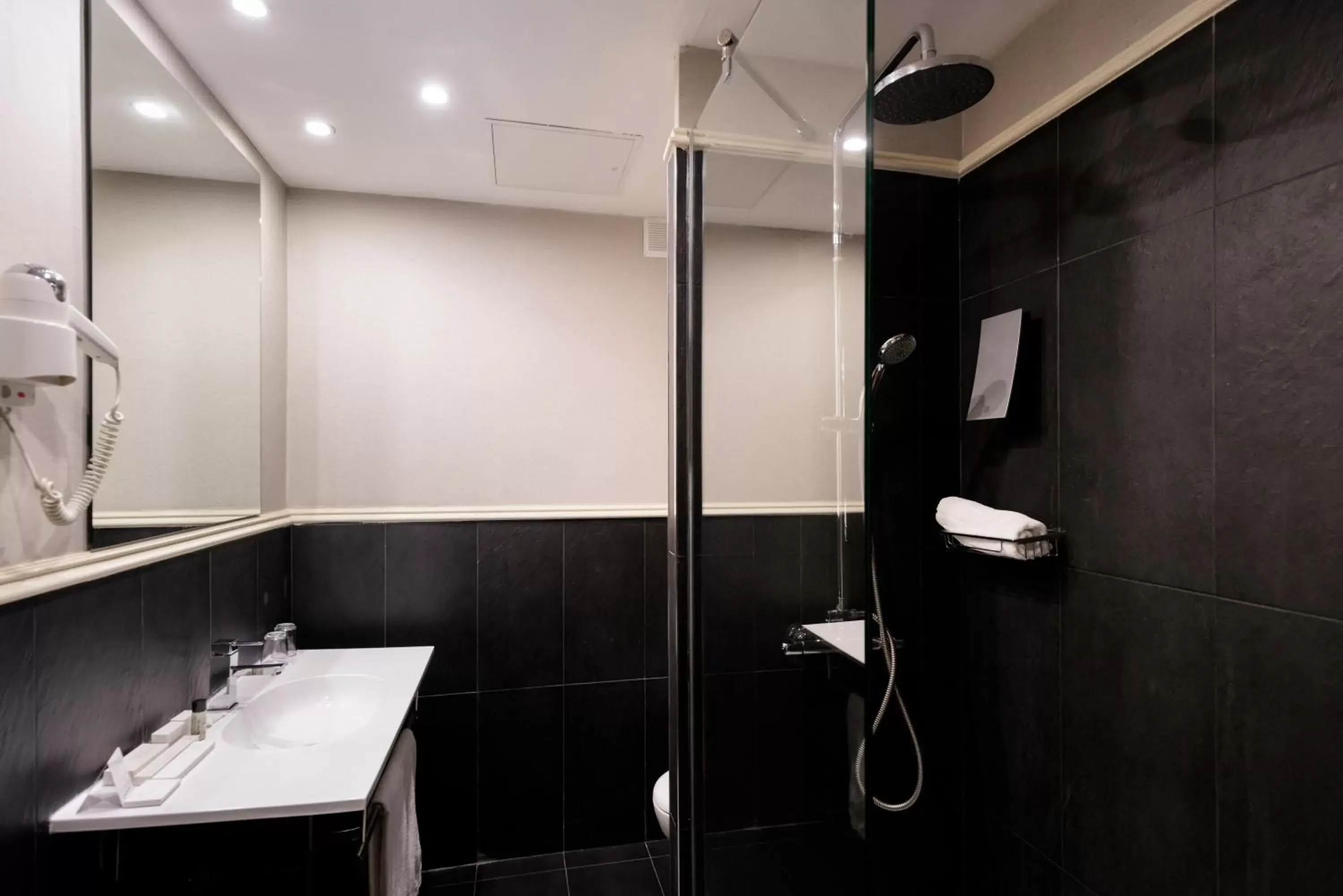 Shower, Bathroom in Hotel Pax Guadalajara