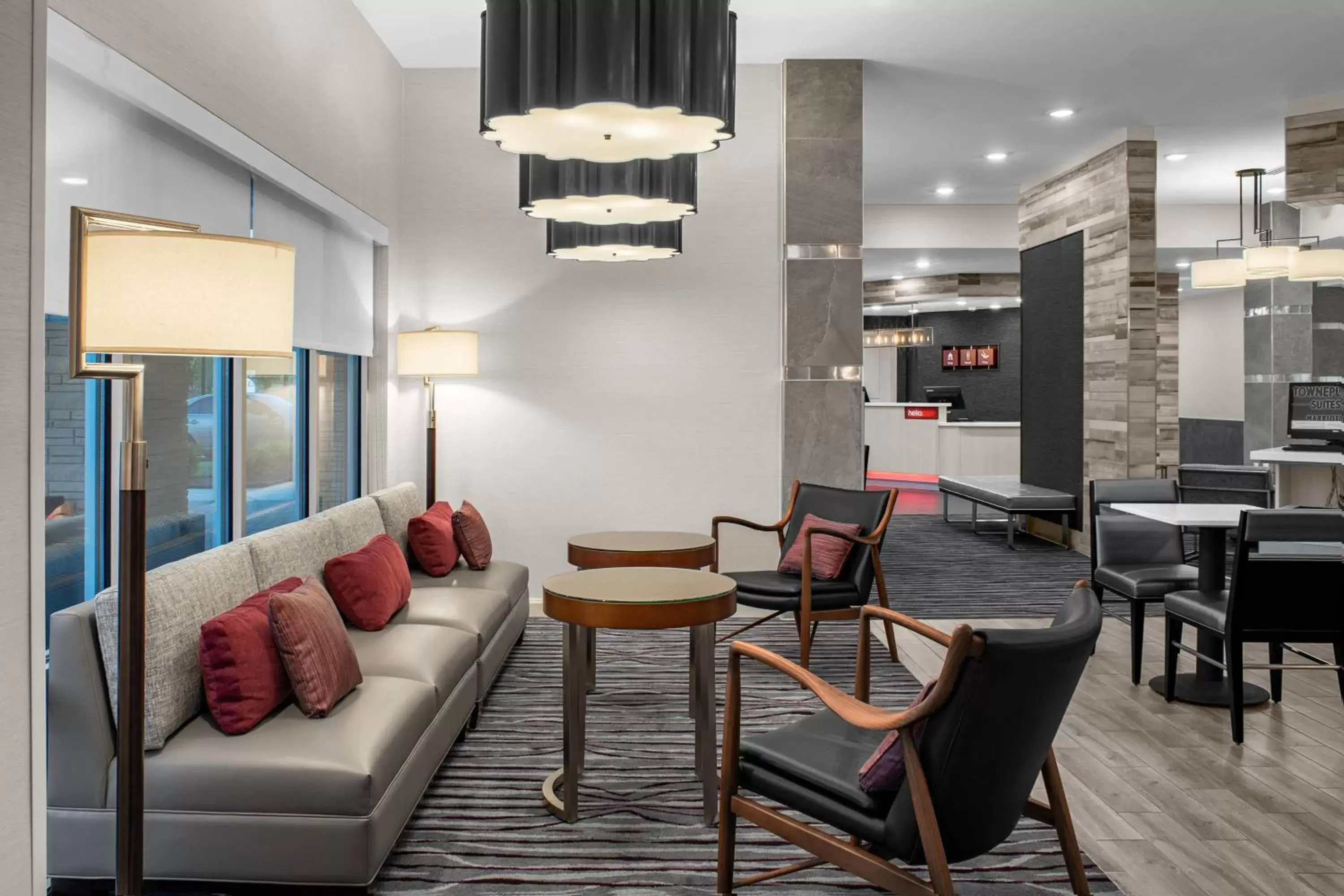 Lobby or reception, Lounge/Bar in TownePlace Suites by Marriott Charlotte Fort Mill