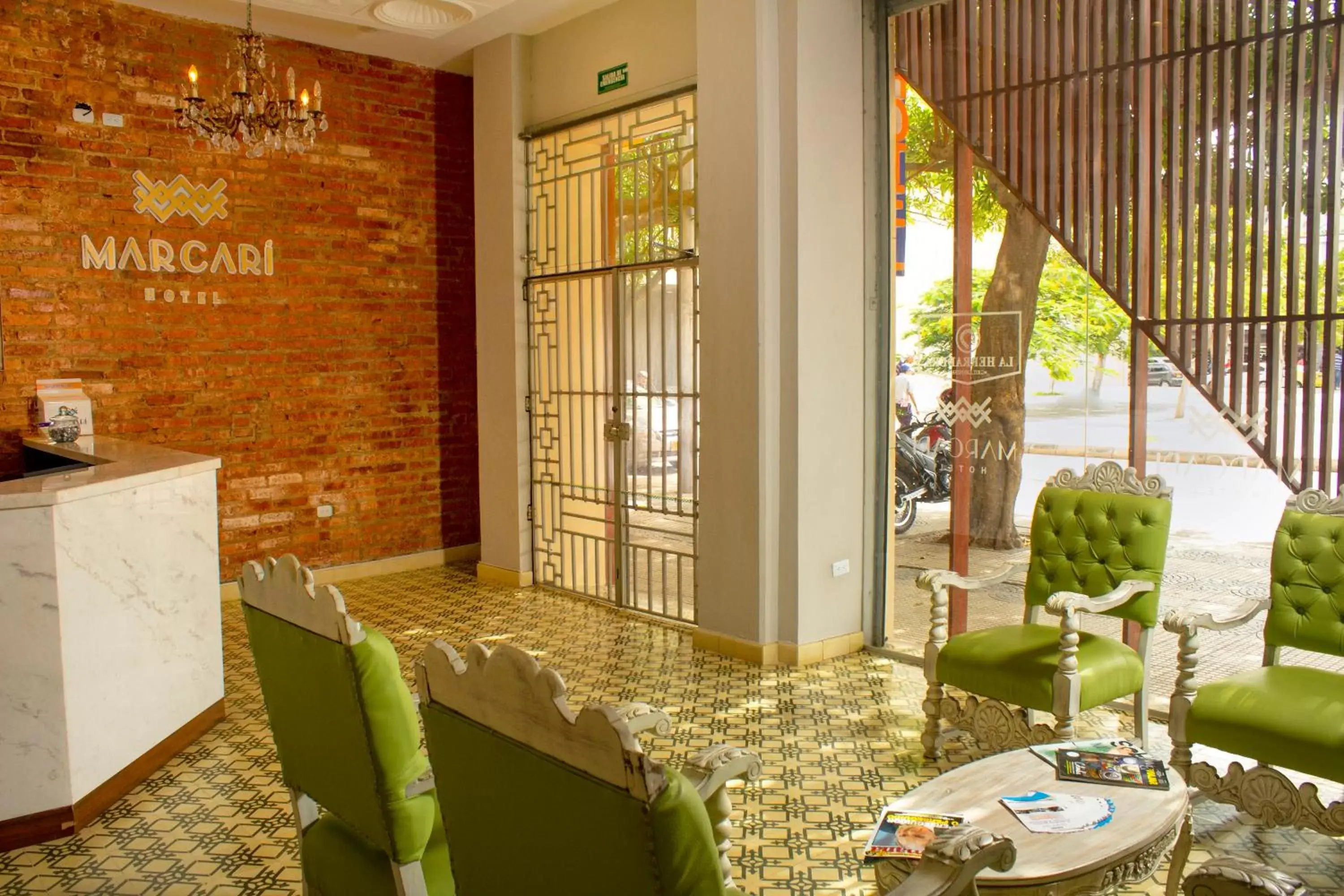 Lobby or reception, Restaurant/Places to Eat in Hotel Med Centro - Marcari