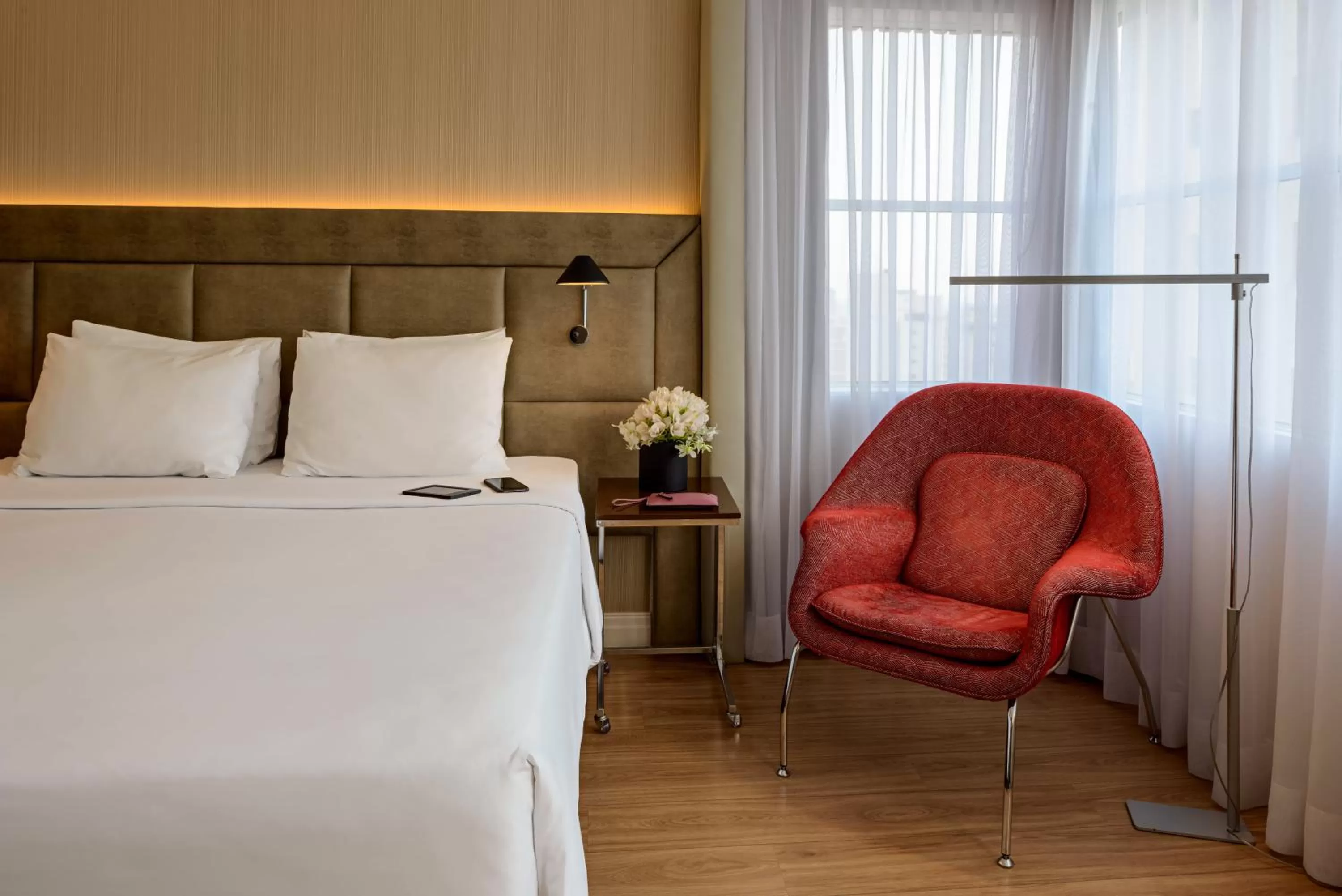 Bed in Mercure Sao Paulo Jardins