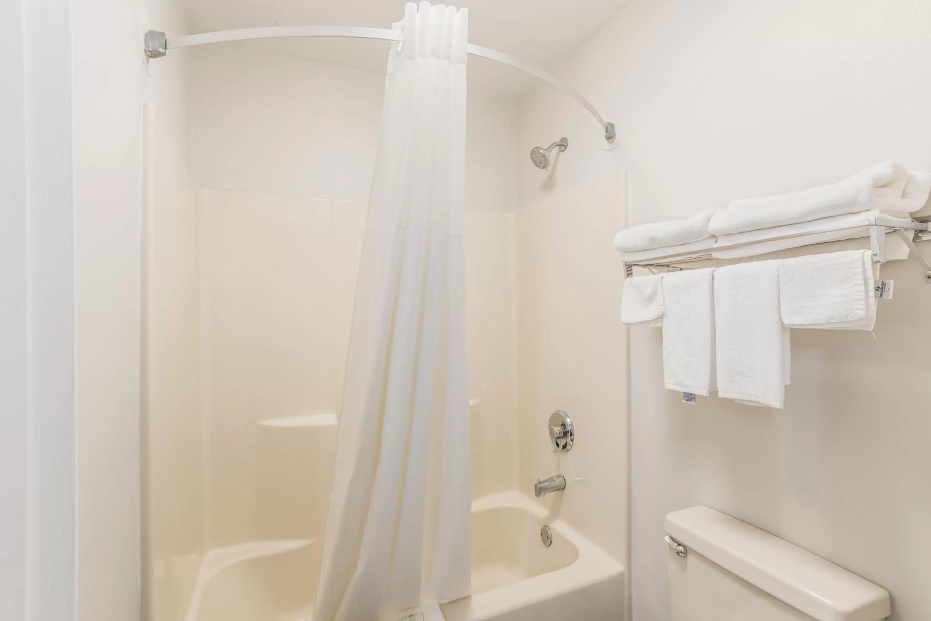 Shower in Quality Inn Gallatin-Nashville Metro