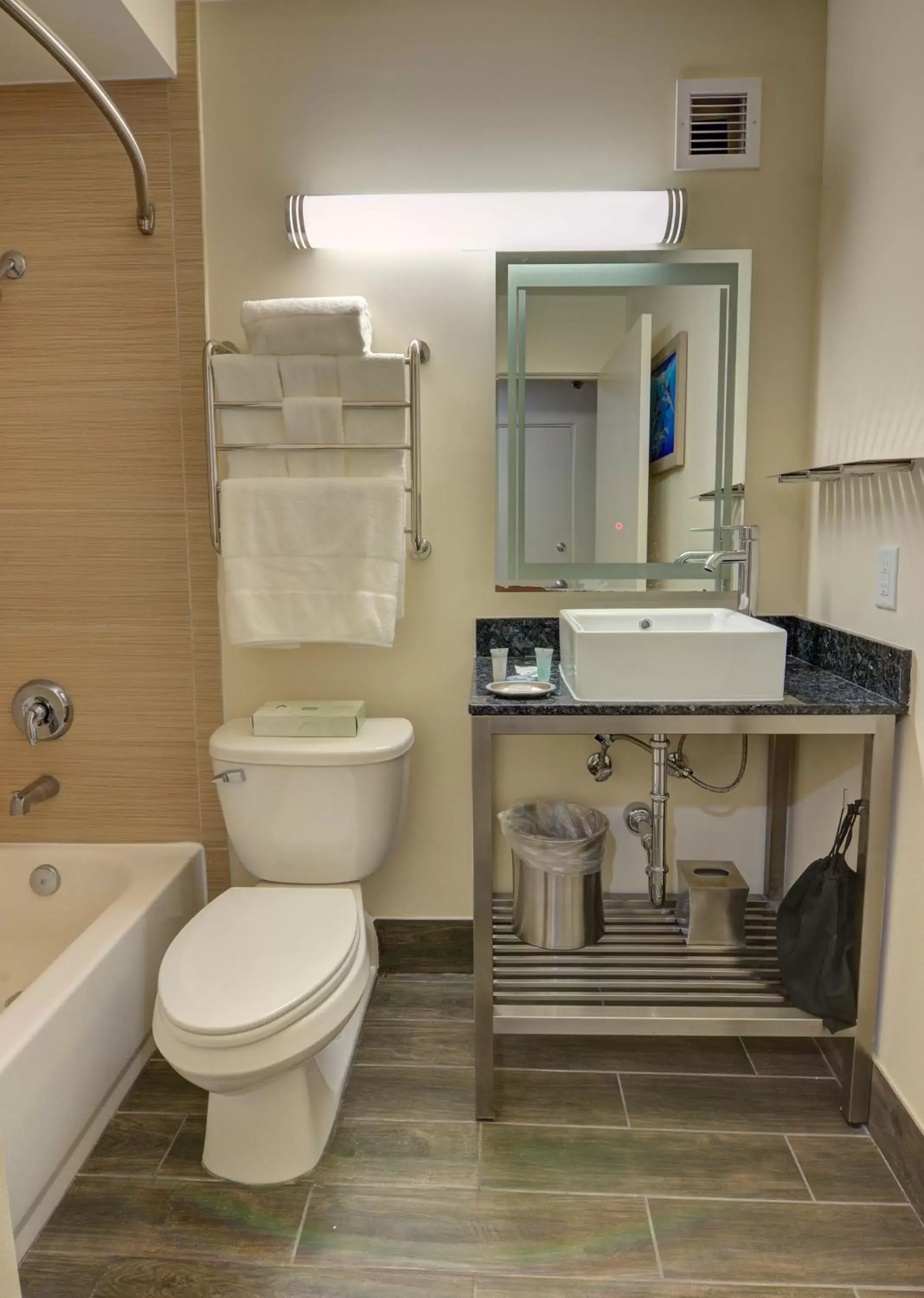 Bathroom in Guy Harvey Resort on Saint Augustine Beach Bathroom in Guy Harvey Resort on Saint Augustine Beach