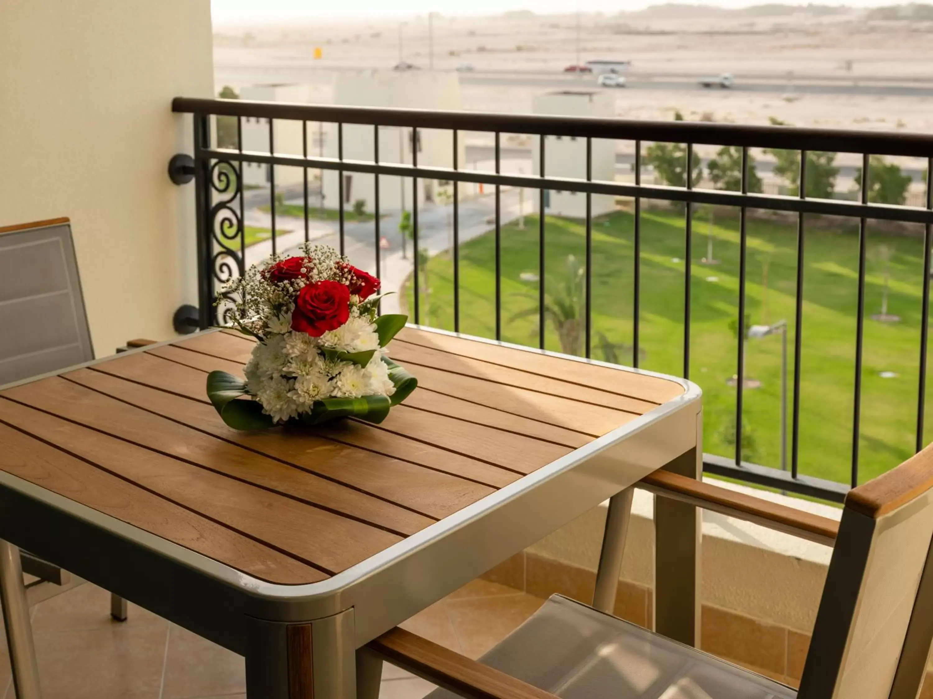 Natural landscape, Balcony/Terrace in Retaj Salwa Resort & Spa