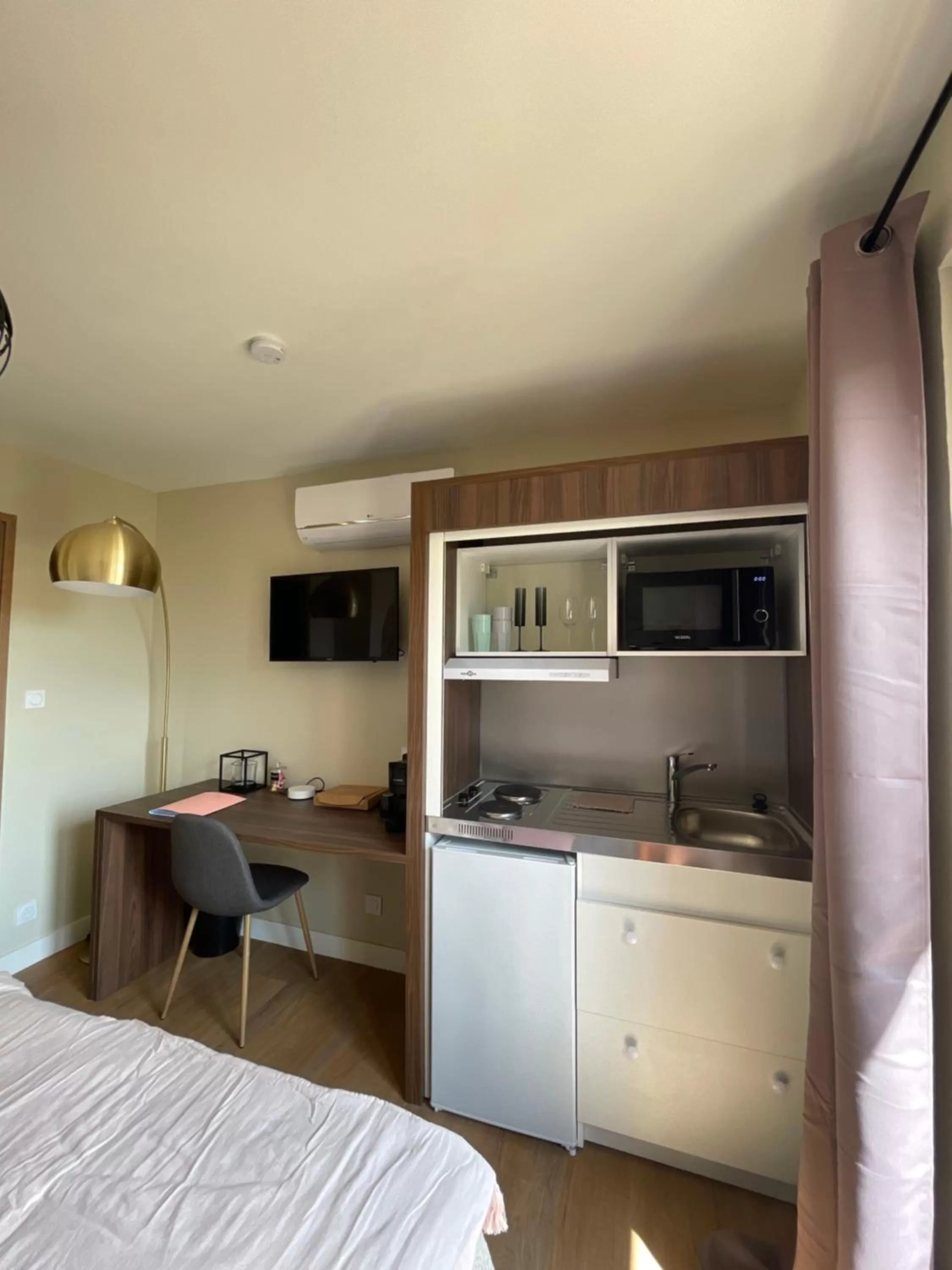 Kitchen/Kitchenette in Chambre d'hôtes avec Jacuzzi Ventoux Cocoon