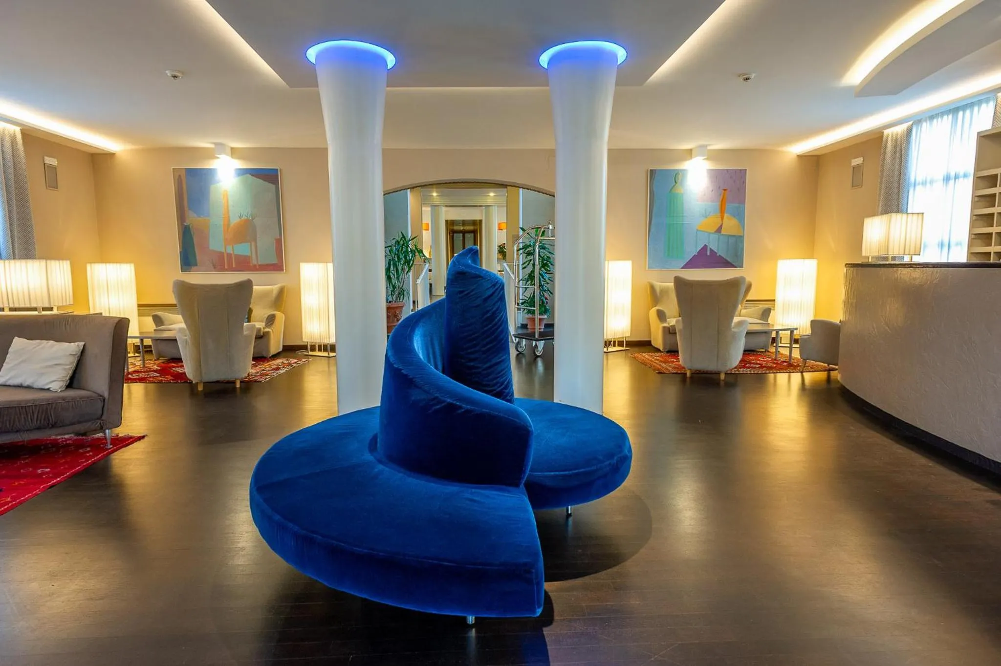 Lobby or reception in Hotel San Marco