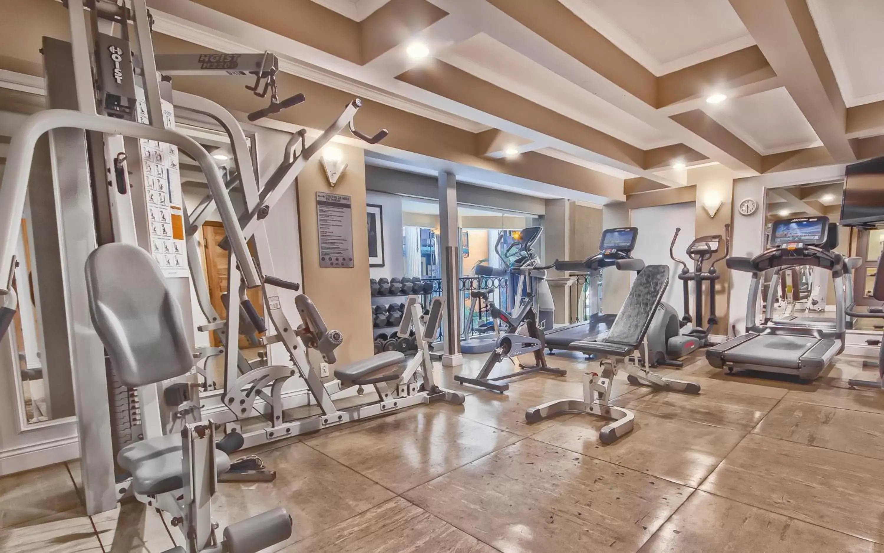Fitness centre/facilities, Fitness Center/Facilities in Hotel Plaza Quebec