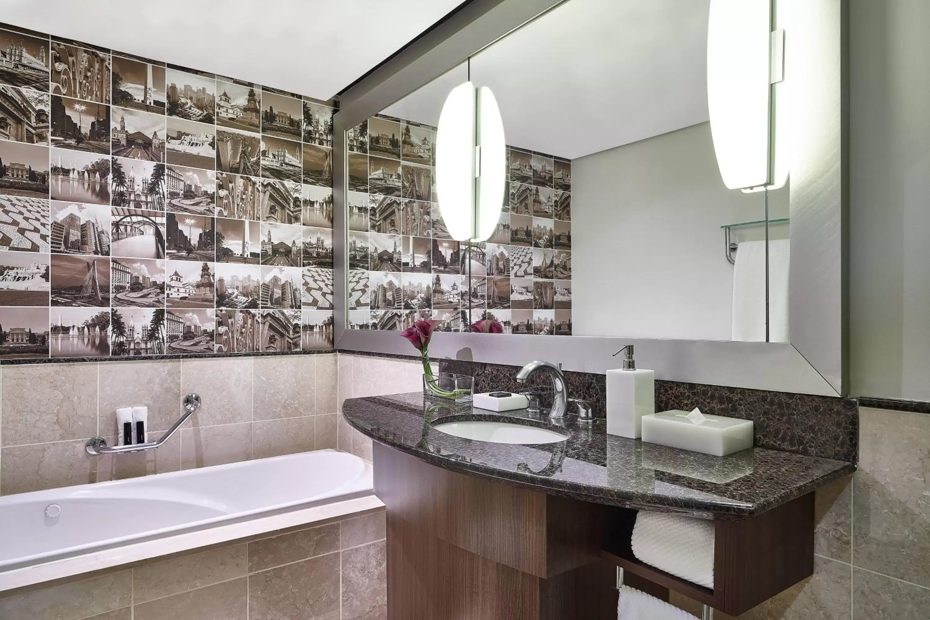 Bathroom in Renaissance São Paulo Hotel