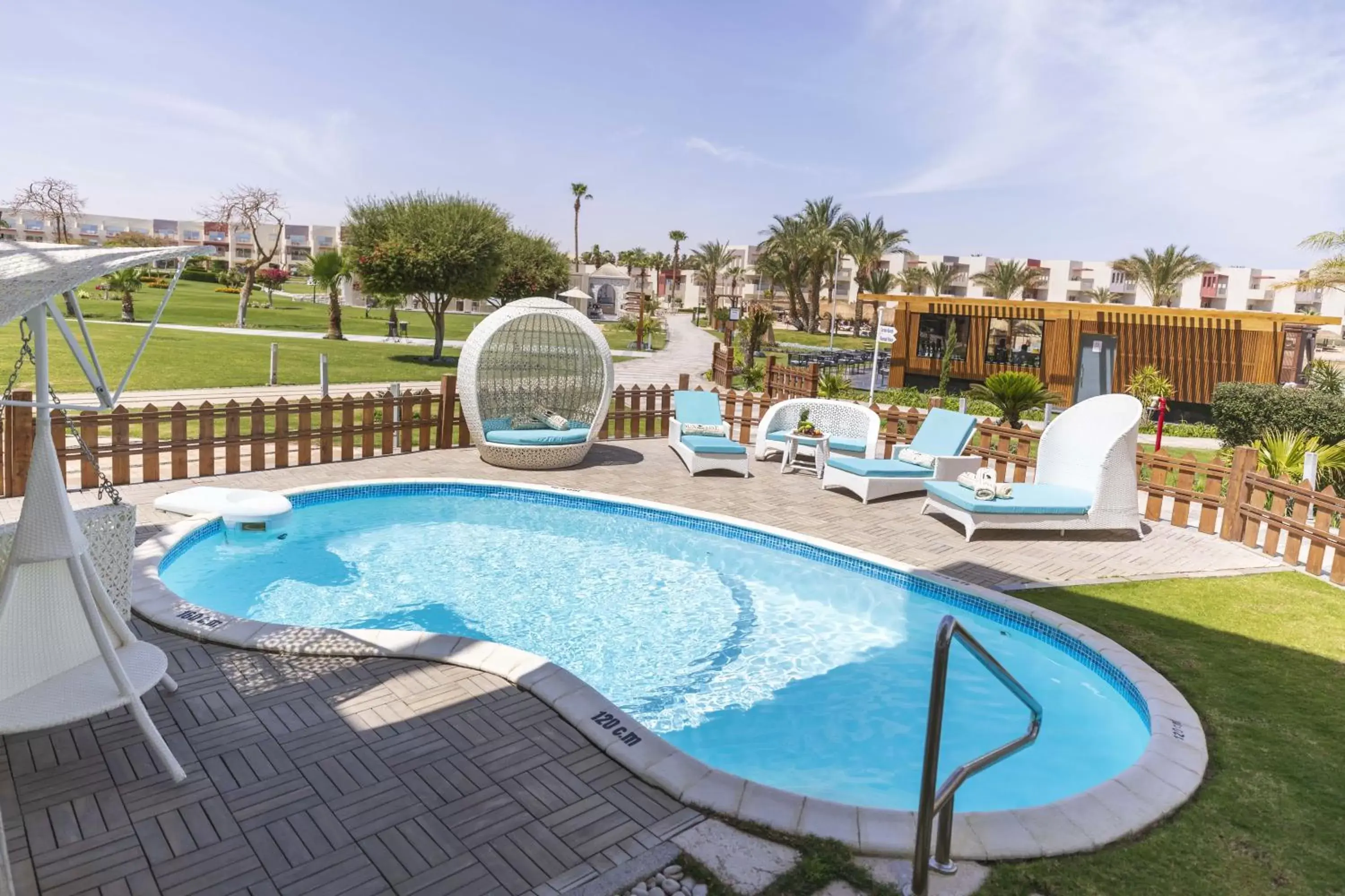 Swimming pool in Sunrise Crystal Bay Resort -Grand Select Swimming pool in Sunrise Crystal Bay Resort -Grand Select