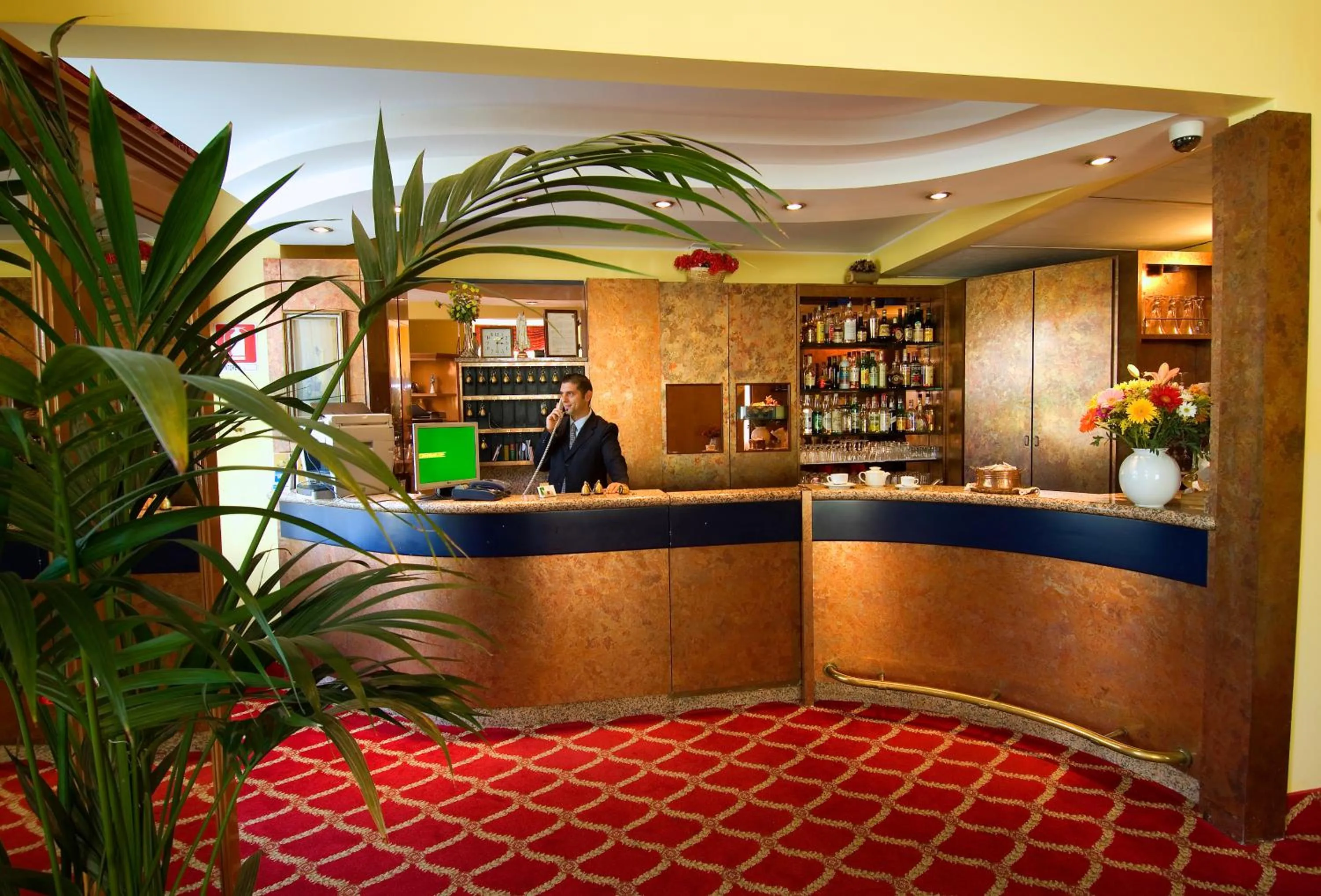 Lobby or reception in Hotel Cinque Giornate
