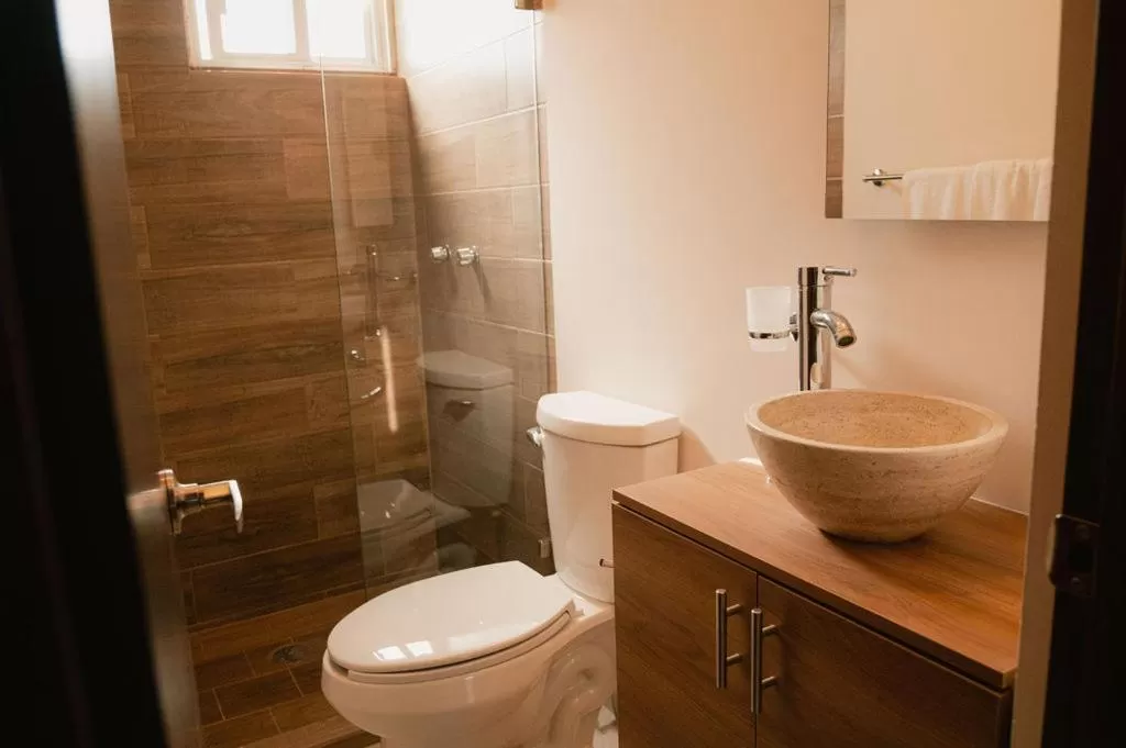 Bathroom in Hotel Fratelli