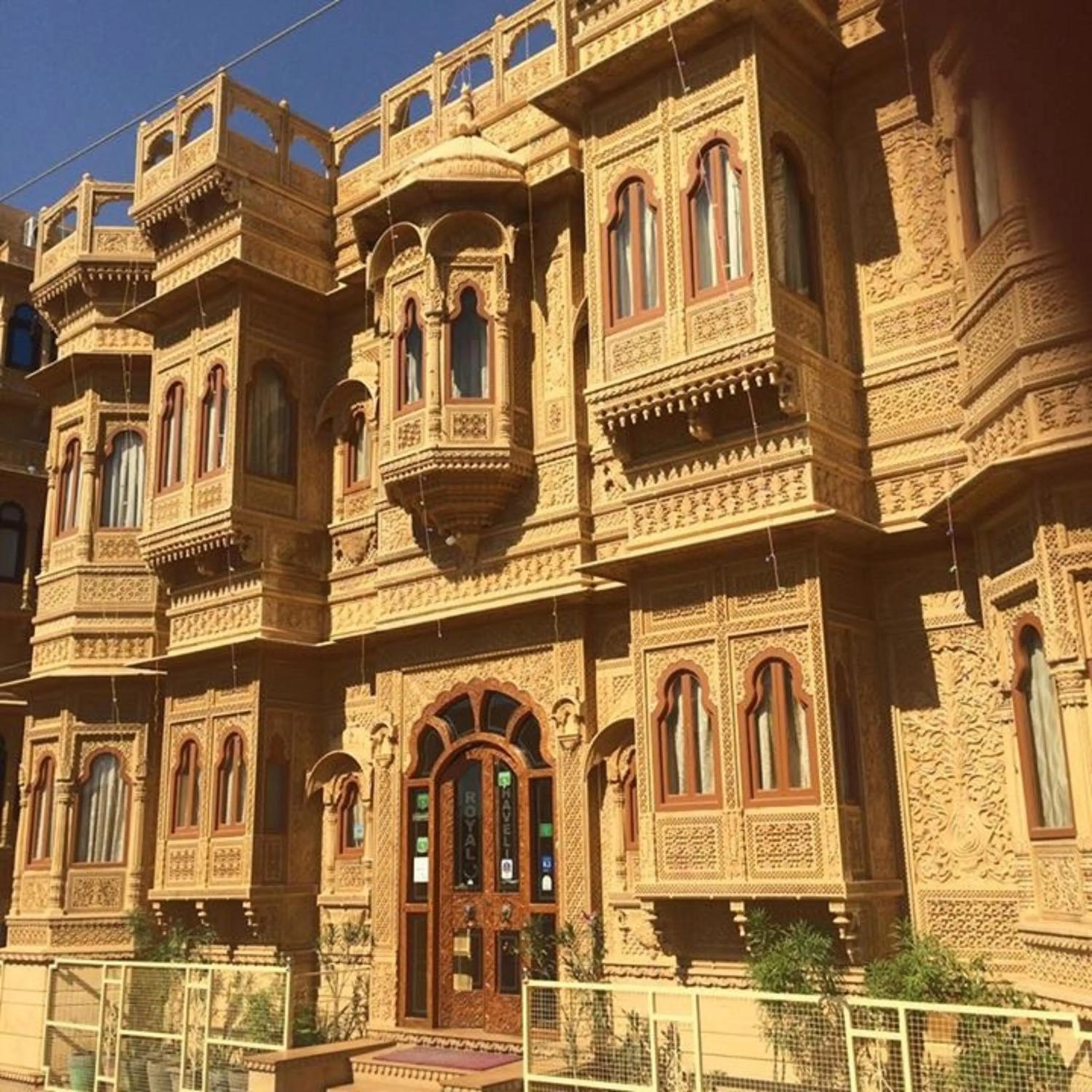 Off site in Hotel Royal Haveli