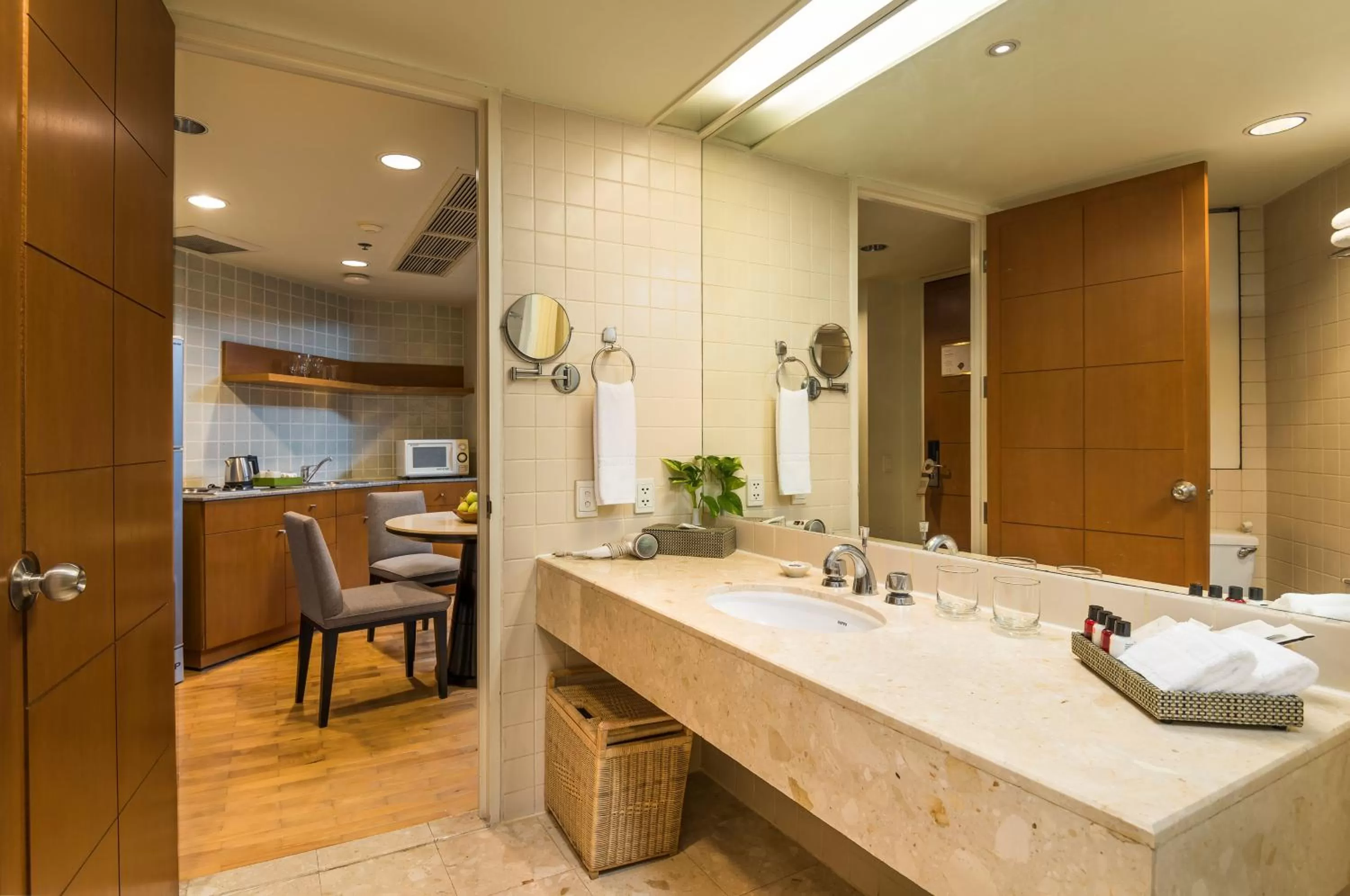 Bathroom in Chatrium Sathon Bangkok