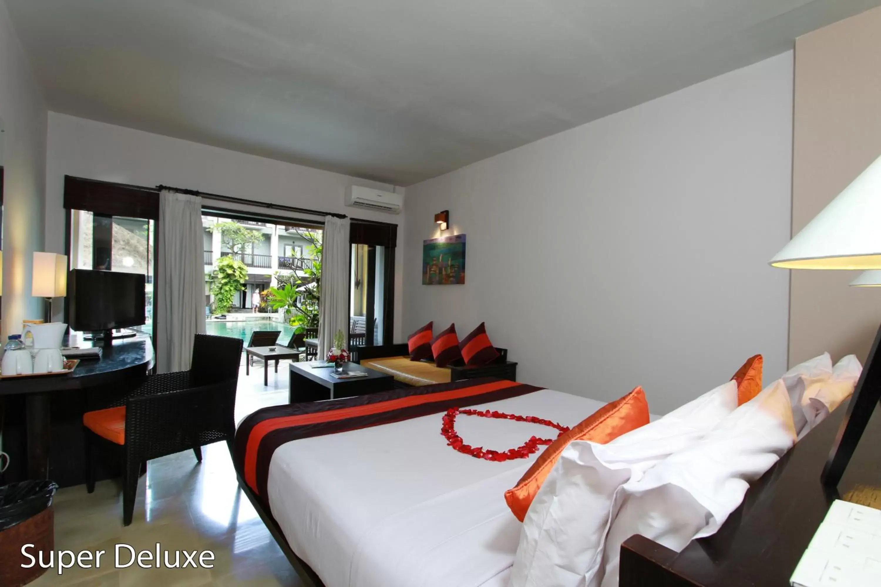 Bedroom, Bed in The Lokha Legian Resort & Spa Bedroom, Bed in The Lokha Legian Resort & Spa