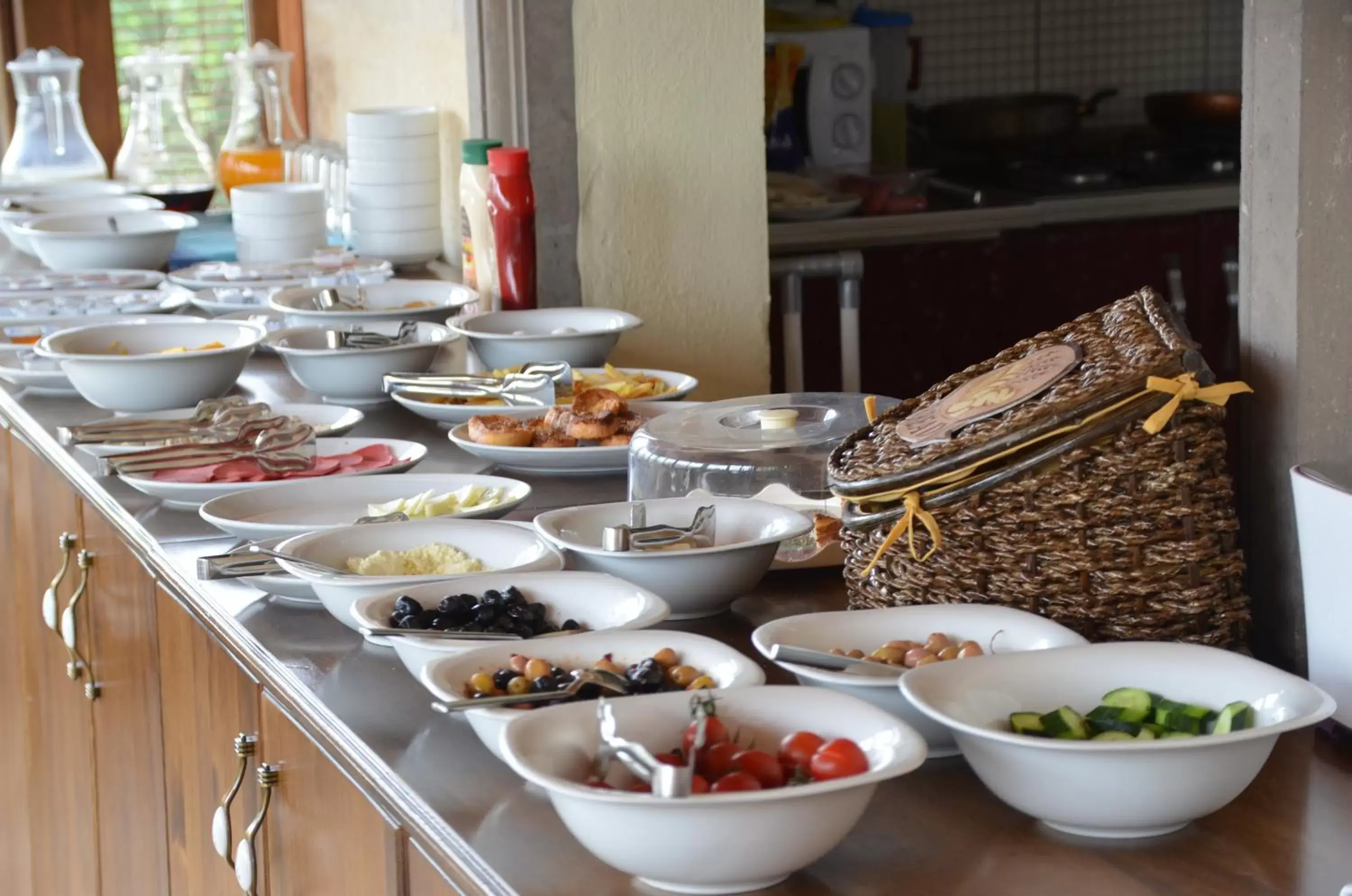 Buffet breakfast in Yusuf Bey House