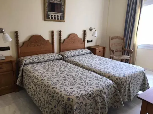 Decorative detail, Bed in Hotel La Española