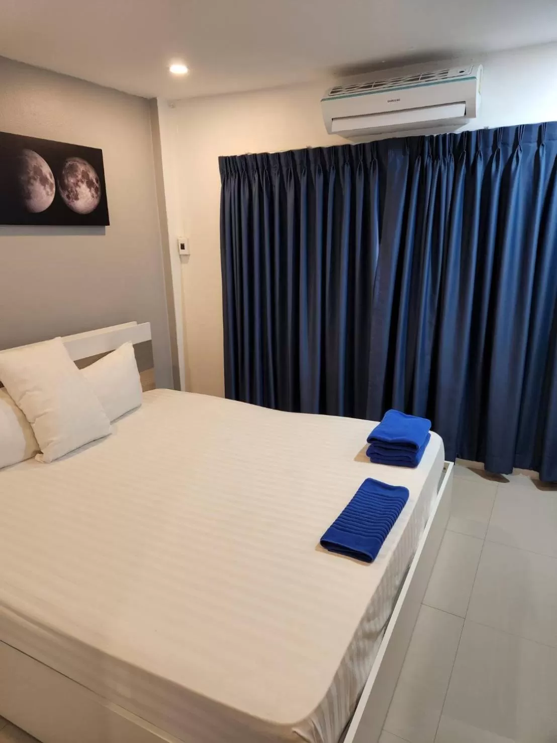 Bed in Galaxy Suites