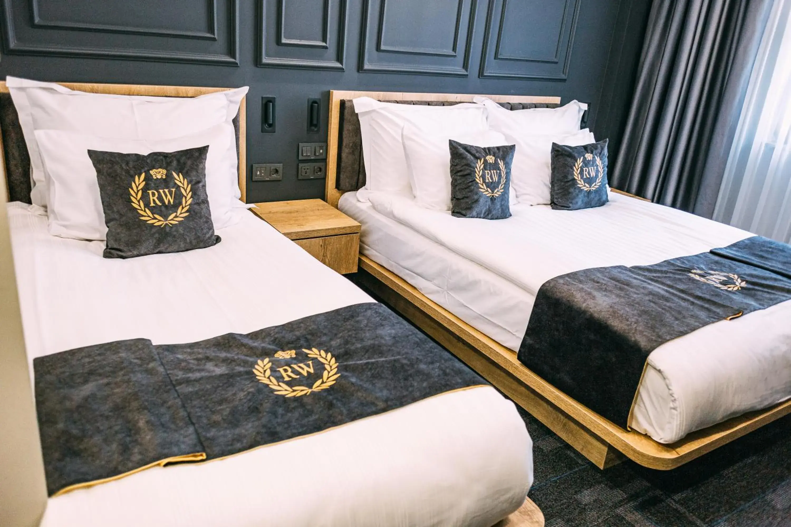Bed in RW BOUTIQUE HOTEL