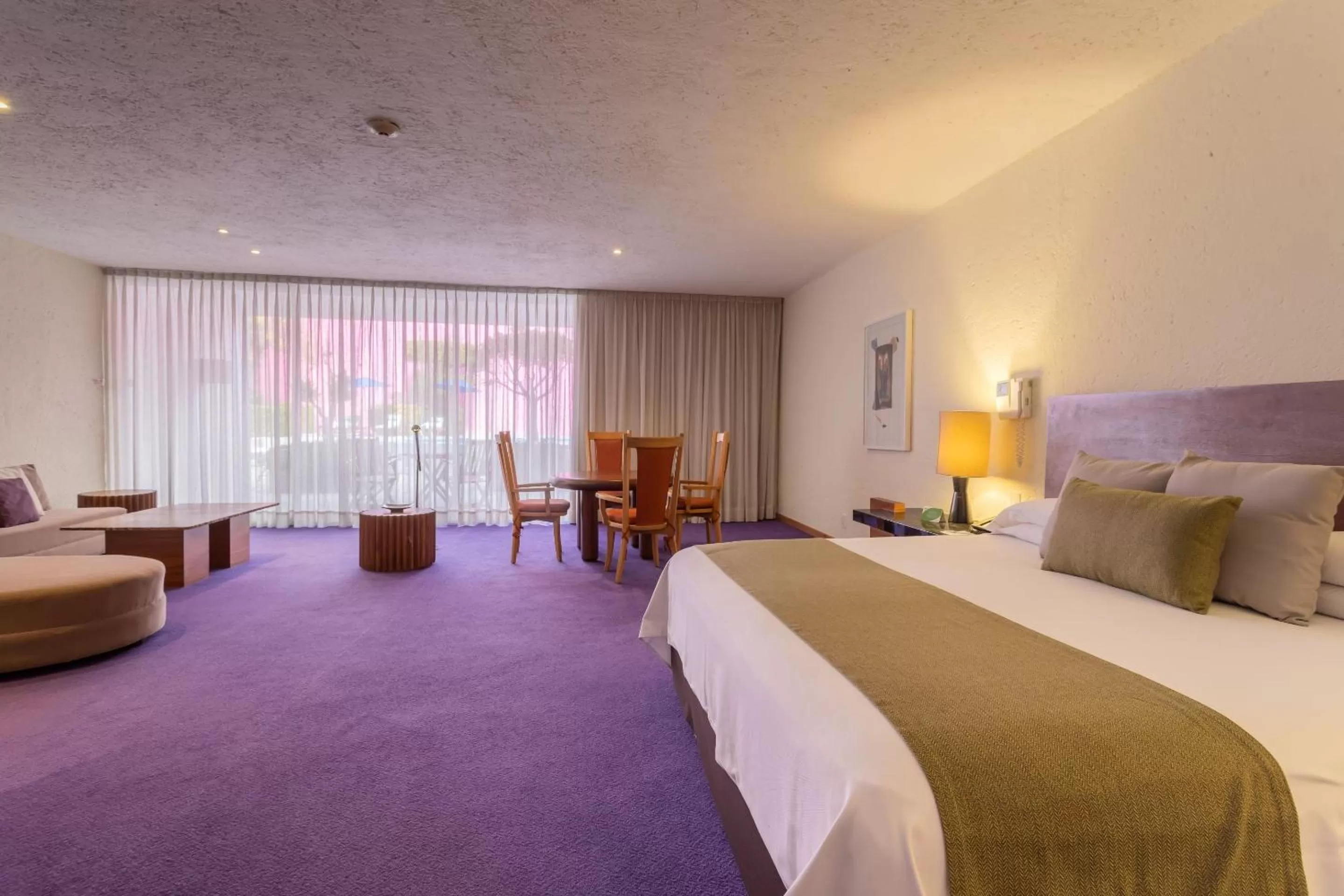 Bedroom, Bed in Camino Real Polanco Mexico